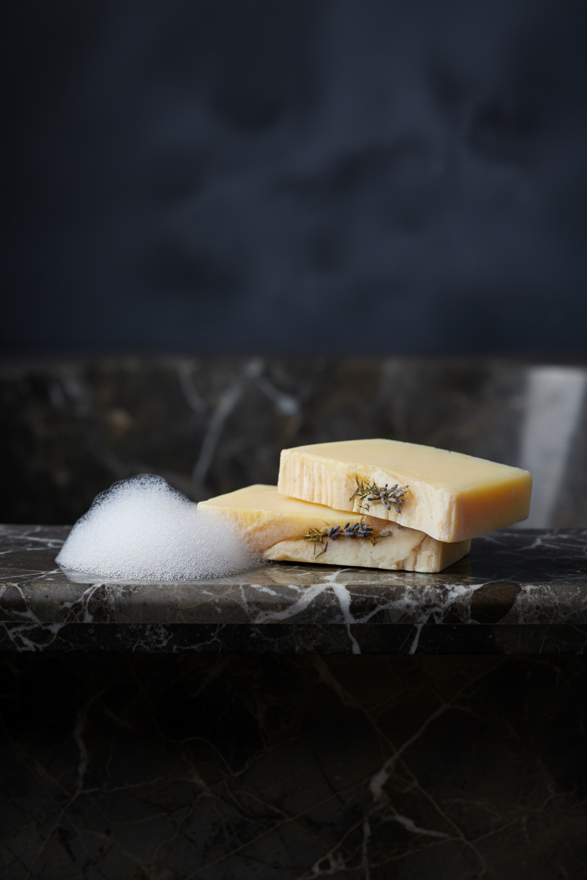 Kietasis kūno prausiklis „Levanda“