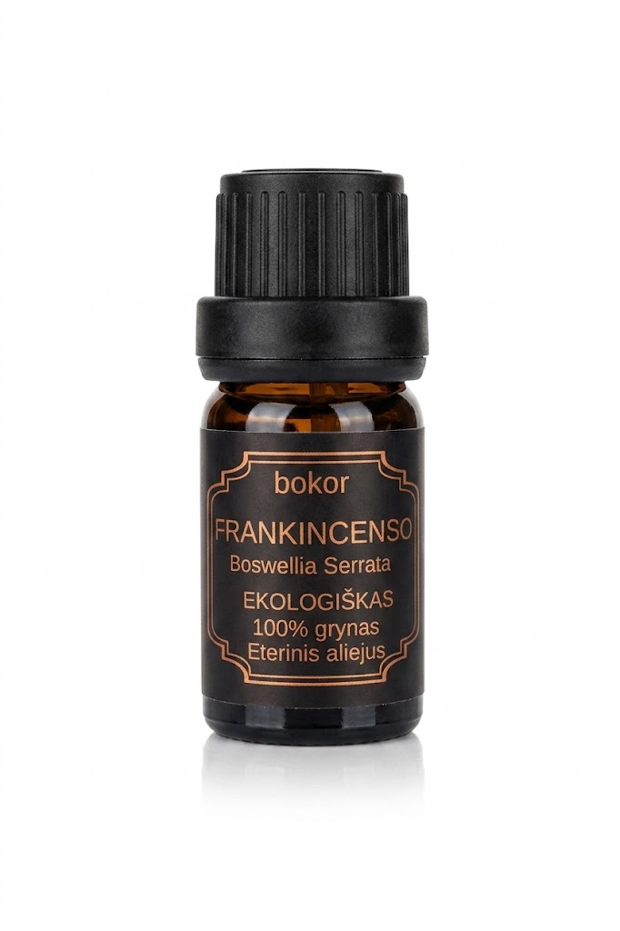 Frankincenso (bosvelijų) eterinis aliejus