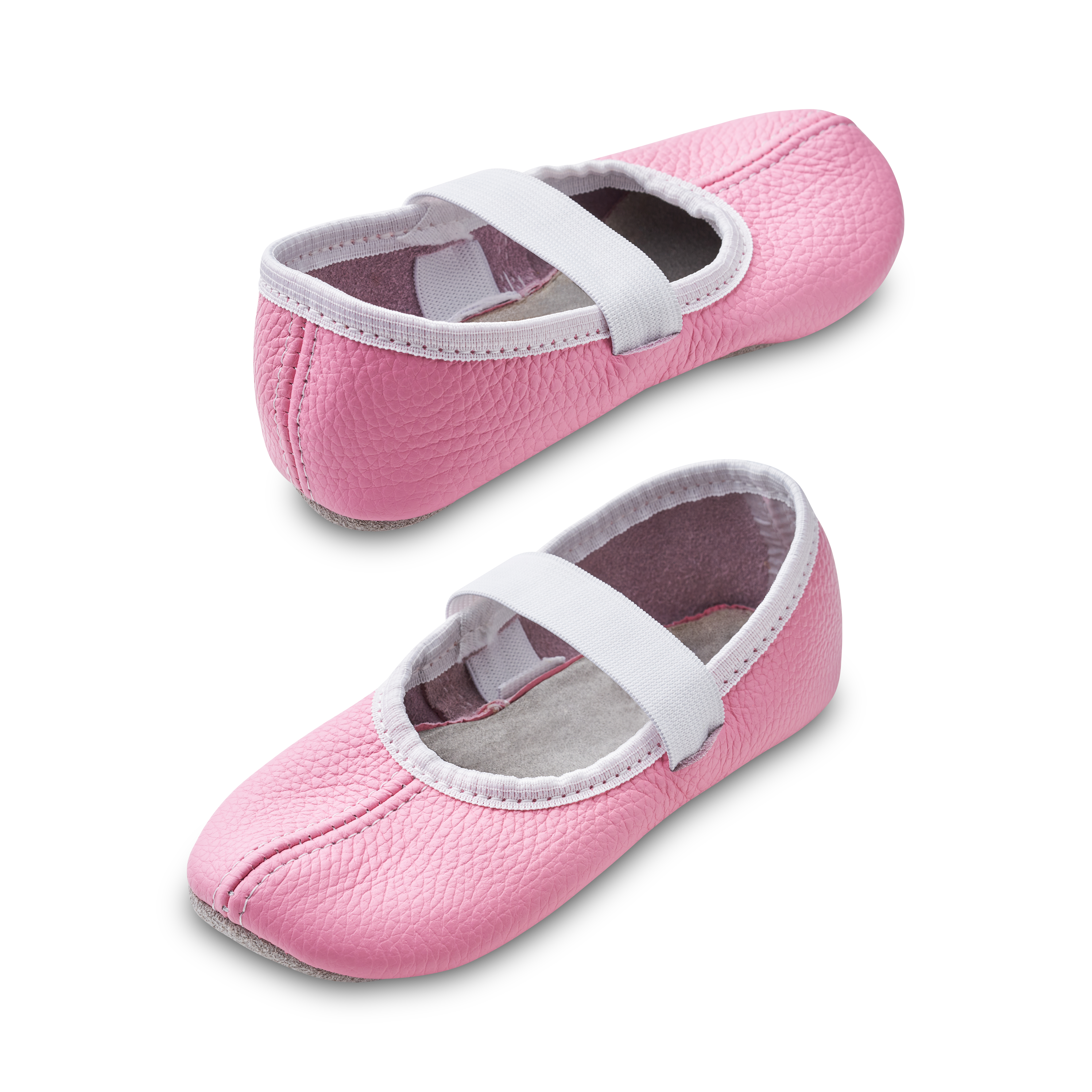 Šokių tapkutės, šviesiai rožinės spalvos