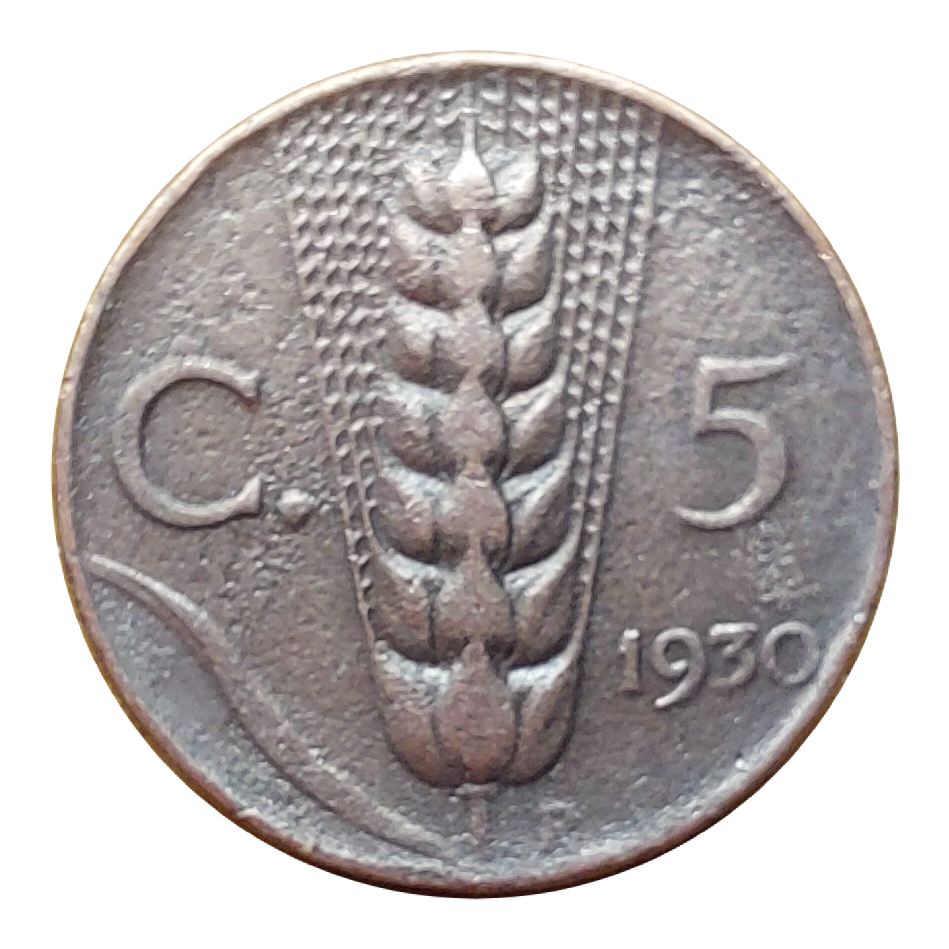 5 centesimi Rame