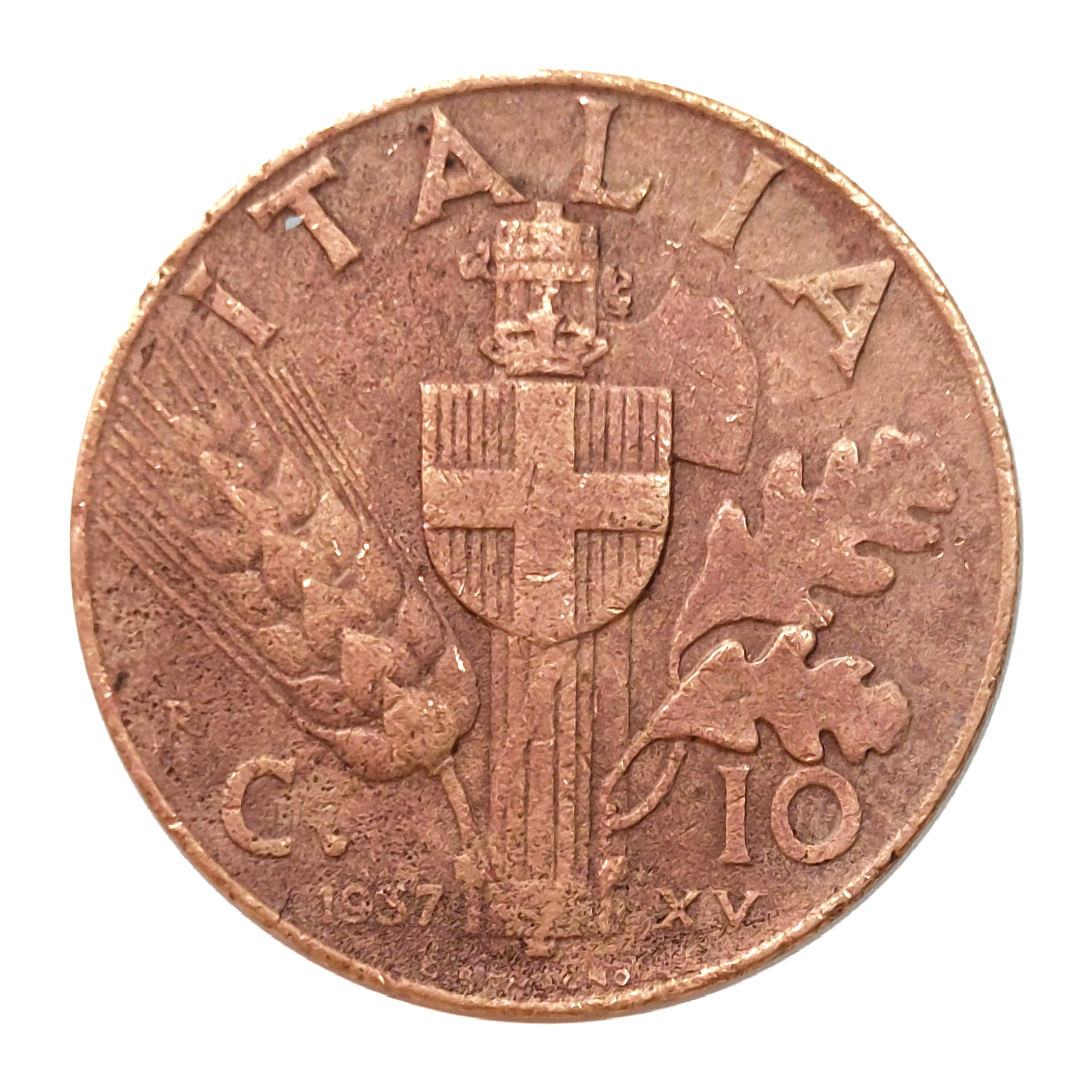 10 centesimi Rame Vittorio Emanuele