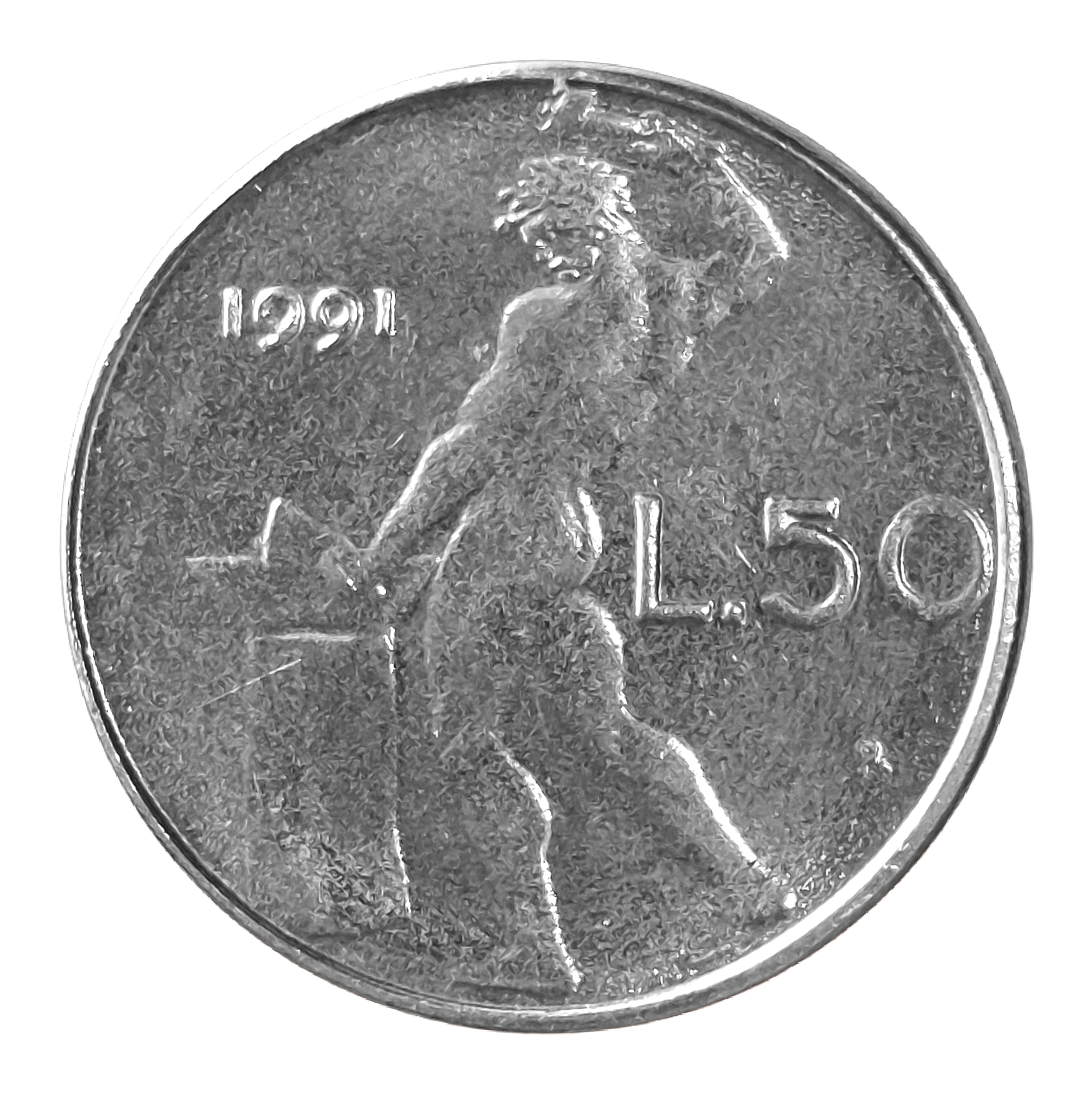 50 lire Vulcano (16,55 mm)