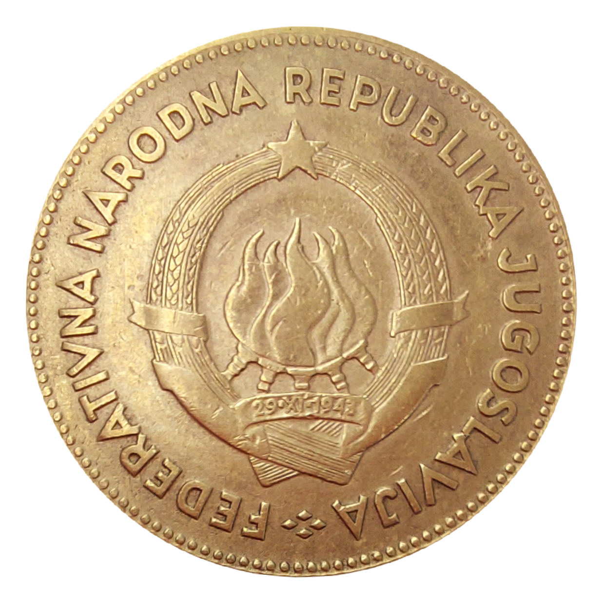 50 Dinari Repubblica Socialista Federale