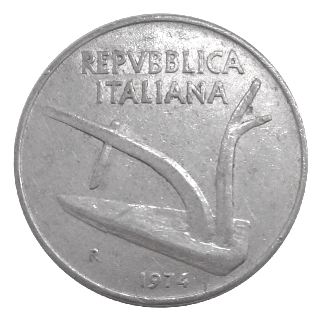 10 lire Delfino 1973-1984