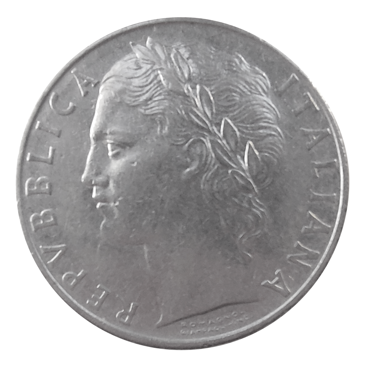 100 lire Minerva (27,8 mm) 1968-1977