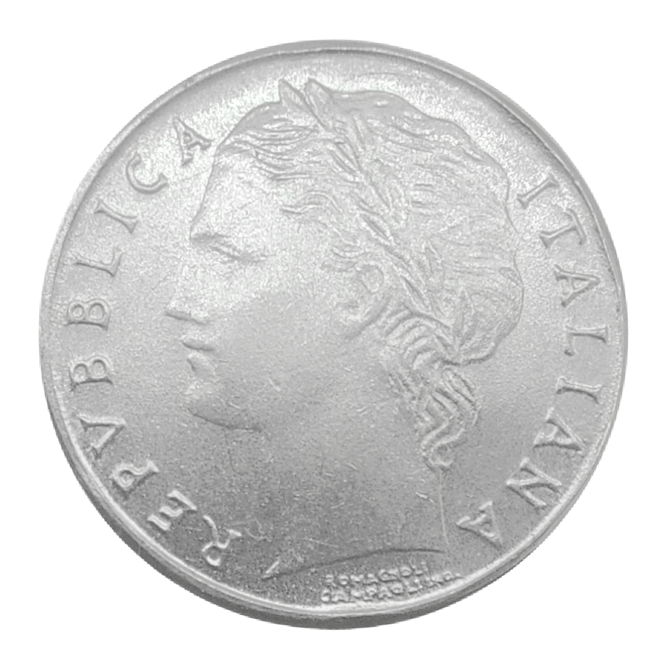 100 lire Minerva (18,3 mm)