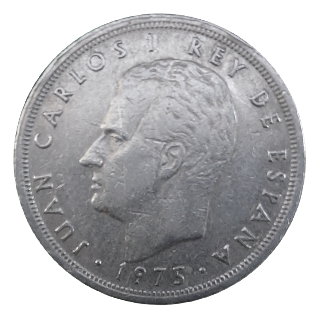 5 Pesetas Juan Carlos I (Coniazione 1975-2001)