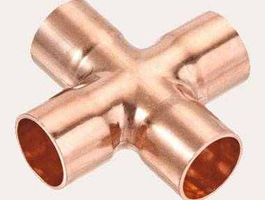 Buttweld Cross – Copper | Copper Buttweld Cross Manufacturer, Supplier & Exporter in India | Maruti International