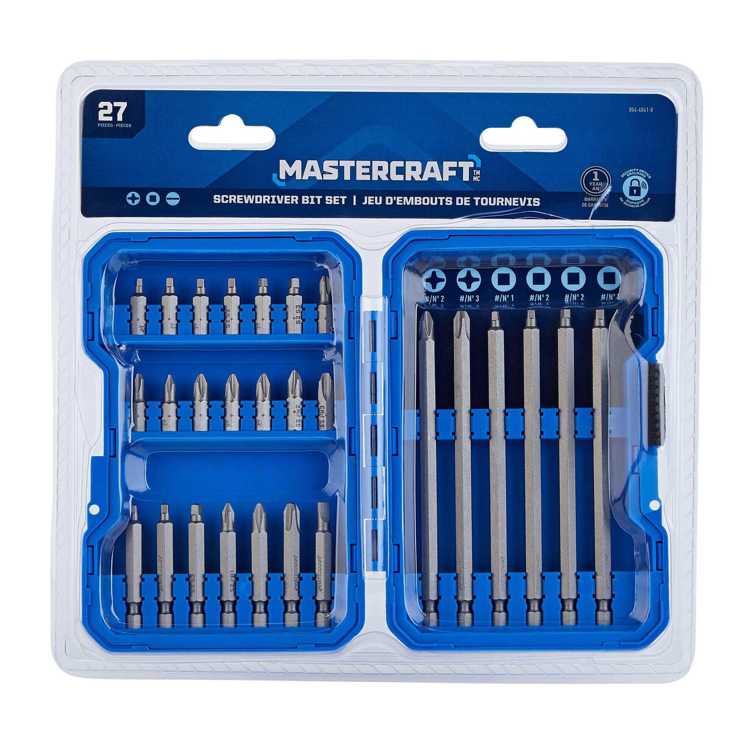 Mastercraft 27 Piece Screwbit Set