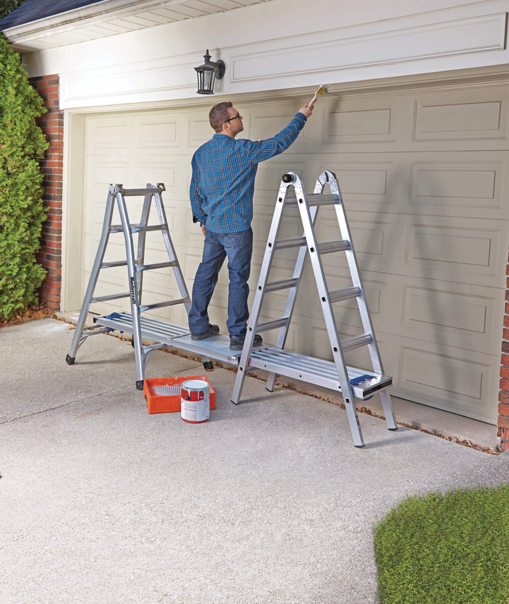 Mastercraft Aluminum Telescopic Plank, 6 to 9-ft, 250-lb