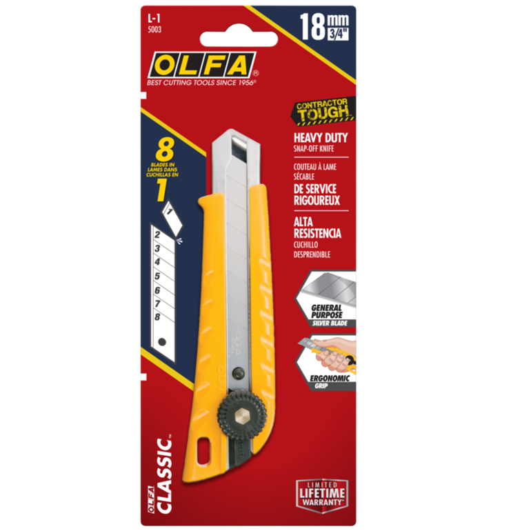 Olfa 18mm Snap-Off Utility Knife
