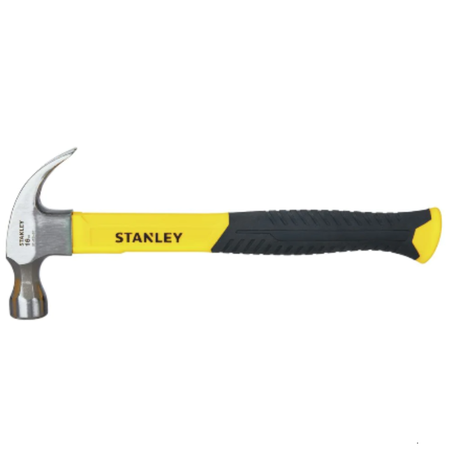STANLEY 16 oz Fiberglass Hammer with Antivibe Handle