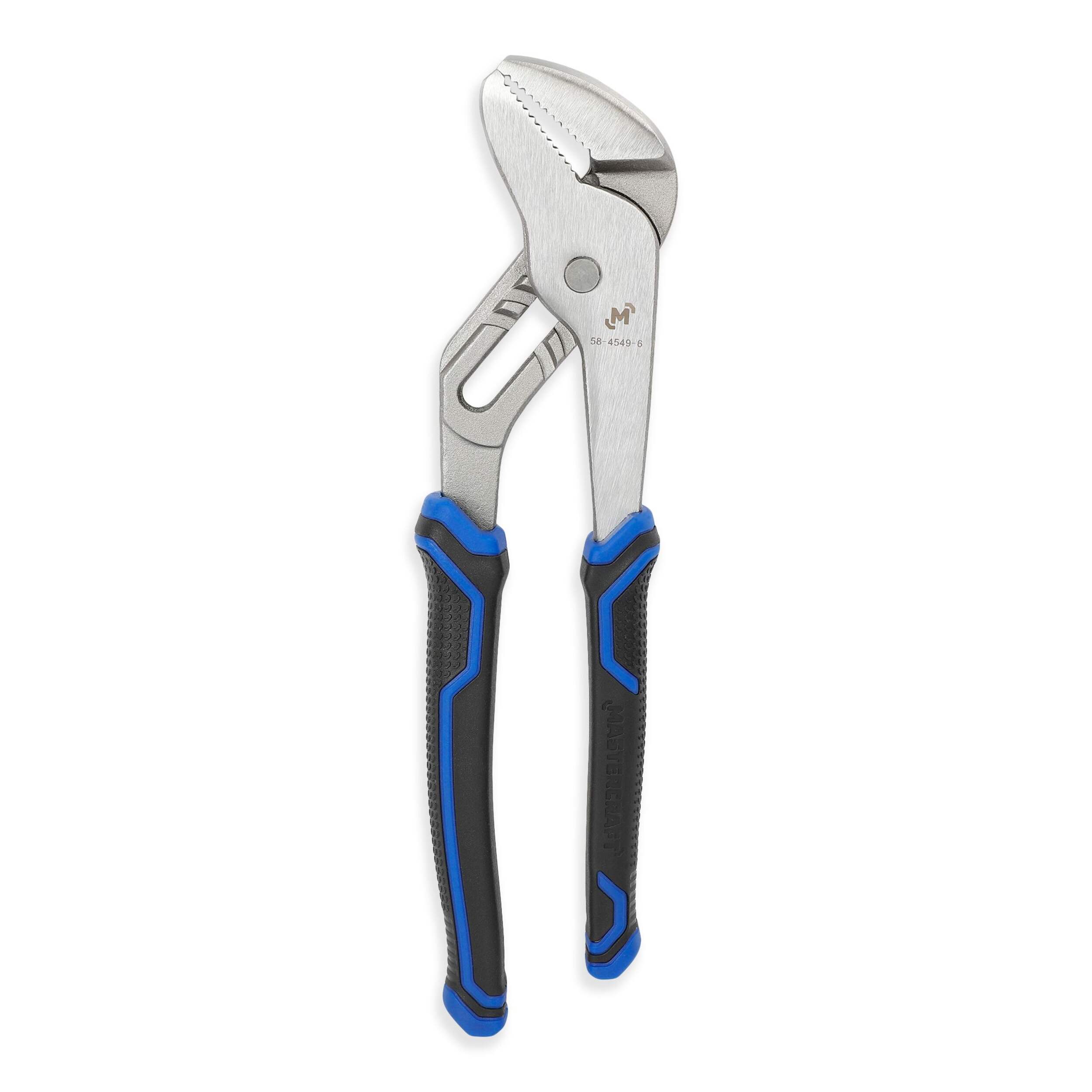 Mastercraft Tongue & Groove Pliers, Comfort Grip Handle, Carbon Steel, 10-in