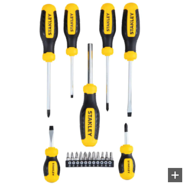STANLEY Multi-Bit Screwdriver Set (17-Piece)