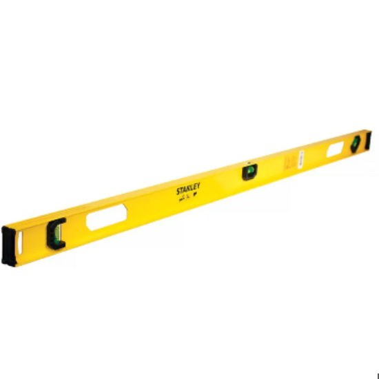 STANLEY 48-inch Top Read Aluminum I-Beam Level with Dual-End Vials