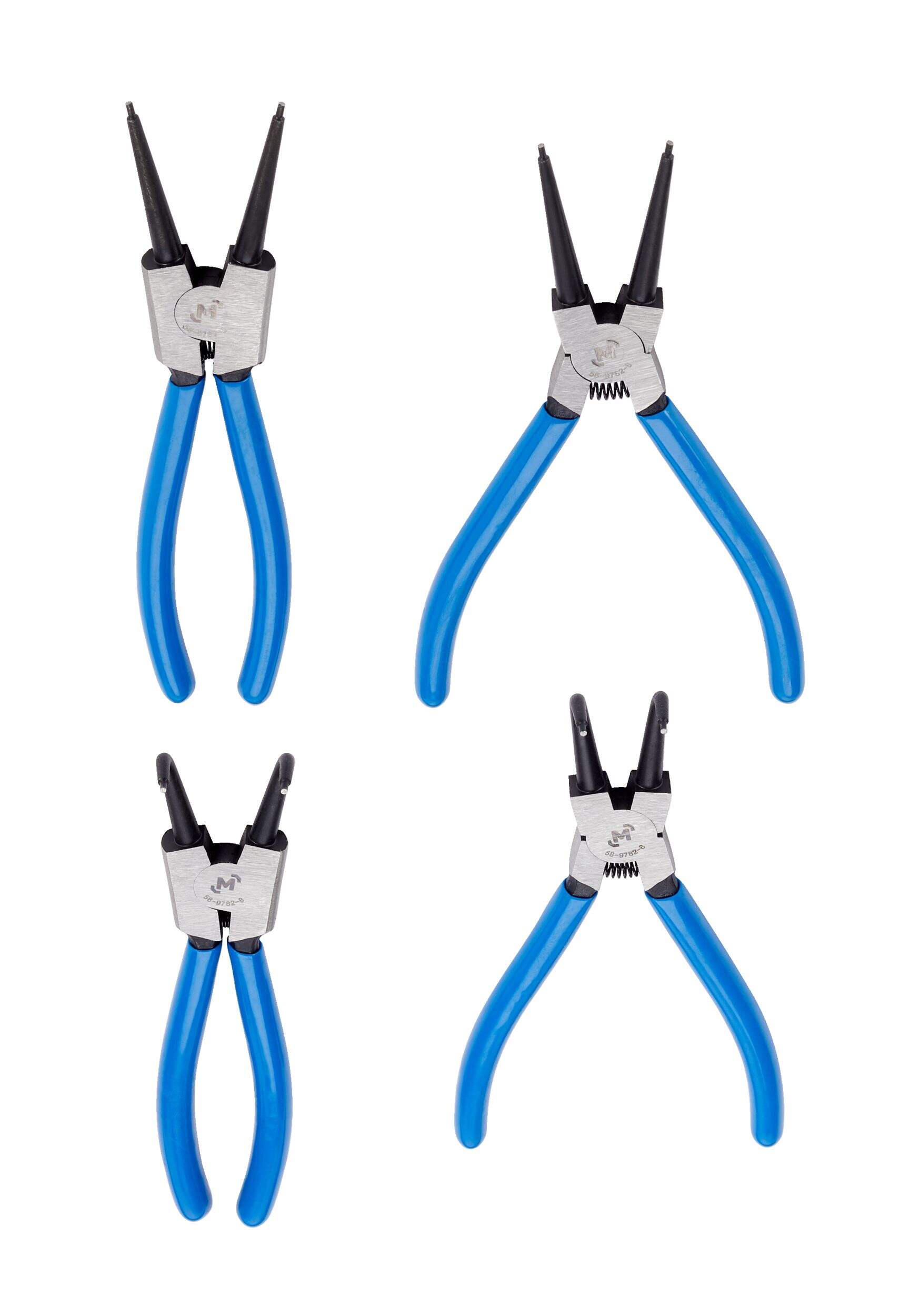 Mastercraft 7-in Snap Ring Pliers Set, 4-pc