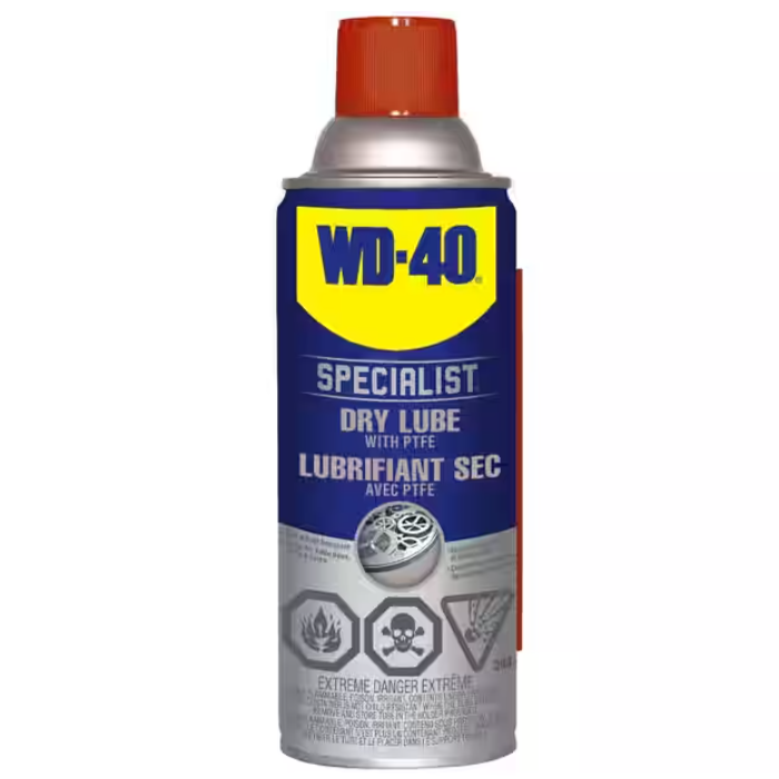 WD-40 SPECIALIST Dirt & Dust Resistant Dry Lube PTFE Spray - 283 g