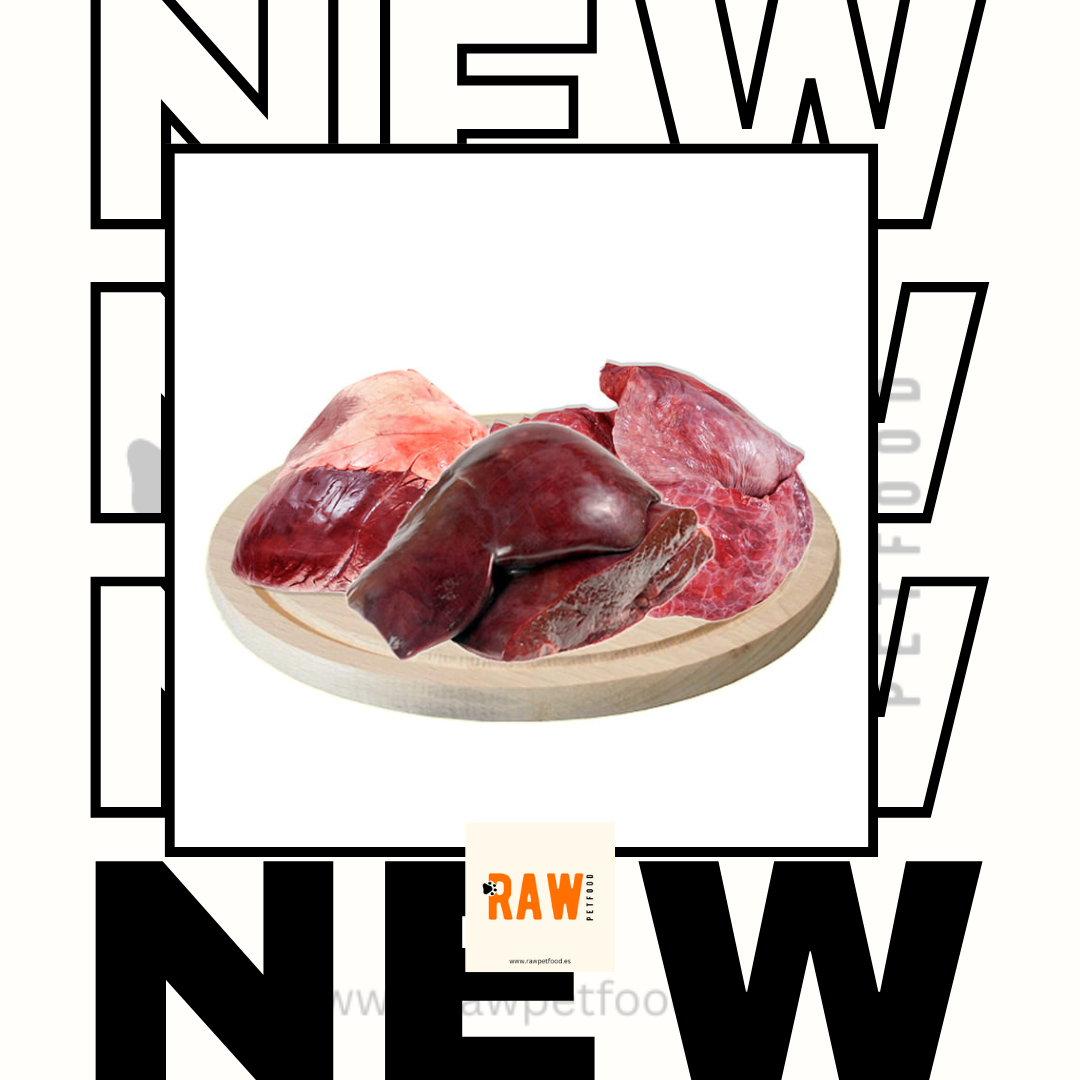 Beef Viscera Mix Supplement - Minced - 600g