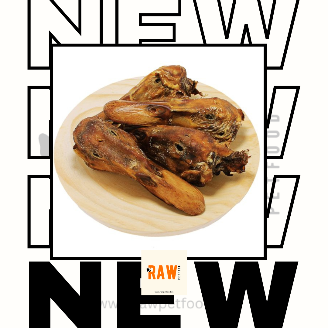 Dehydrated Duck Heads 2pc