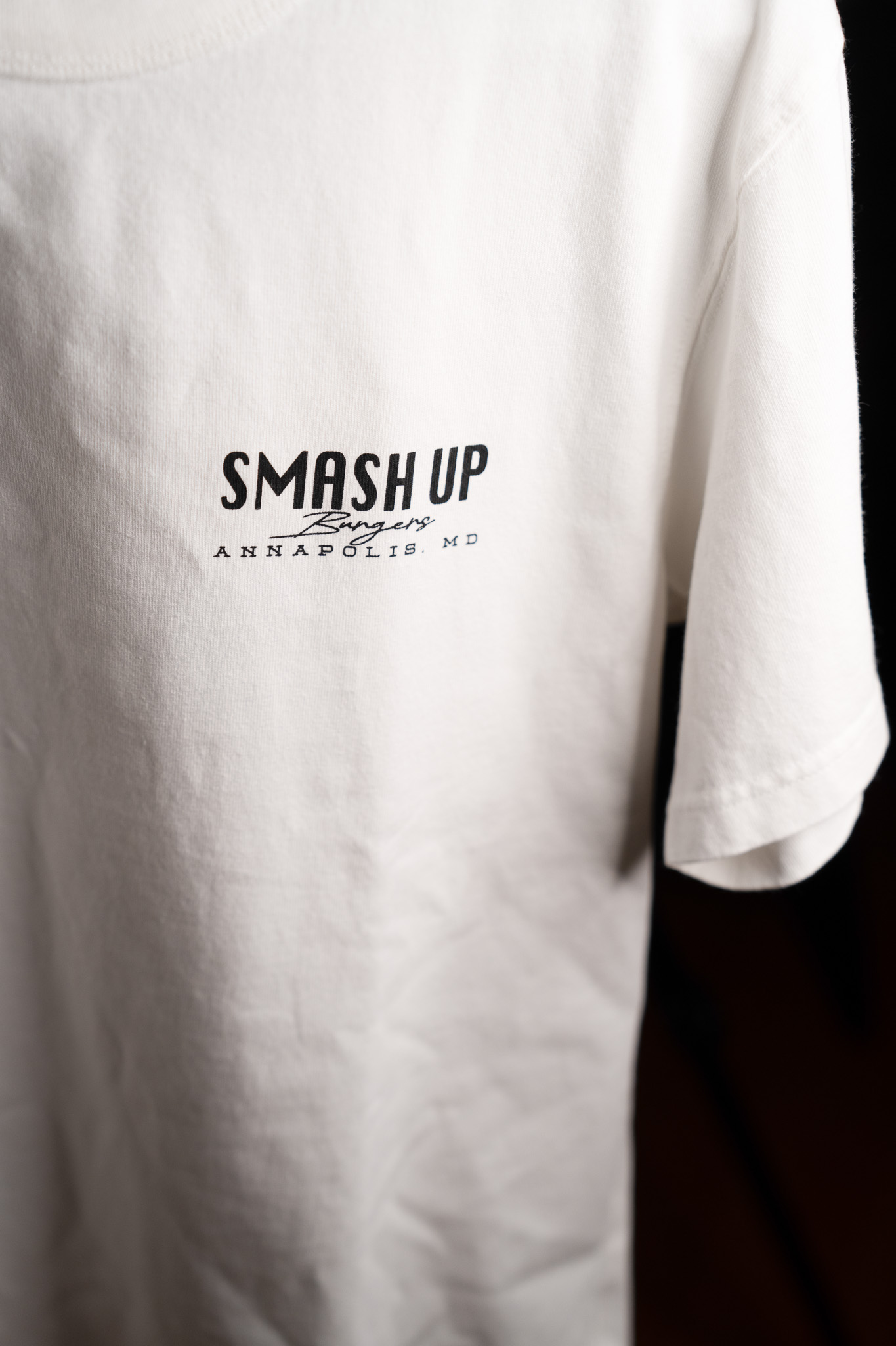 SMASH UP UNIQLO WHITE TEE