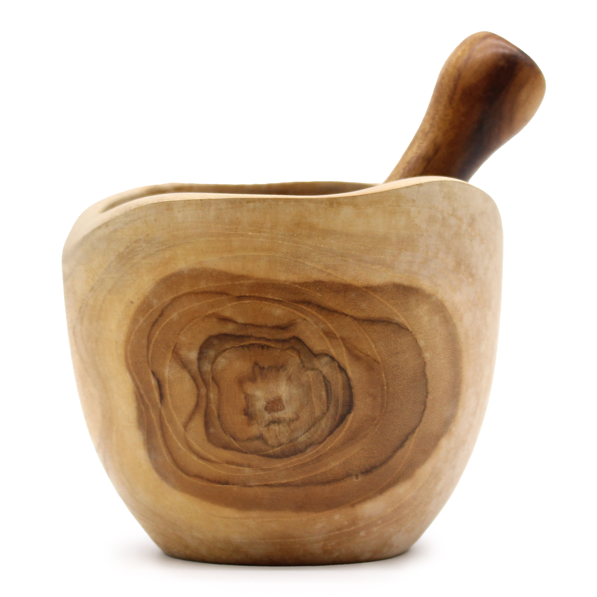 Teak Mortar & Pestle