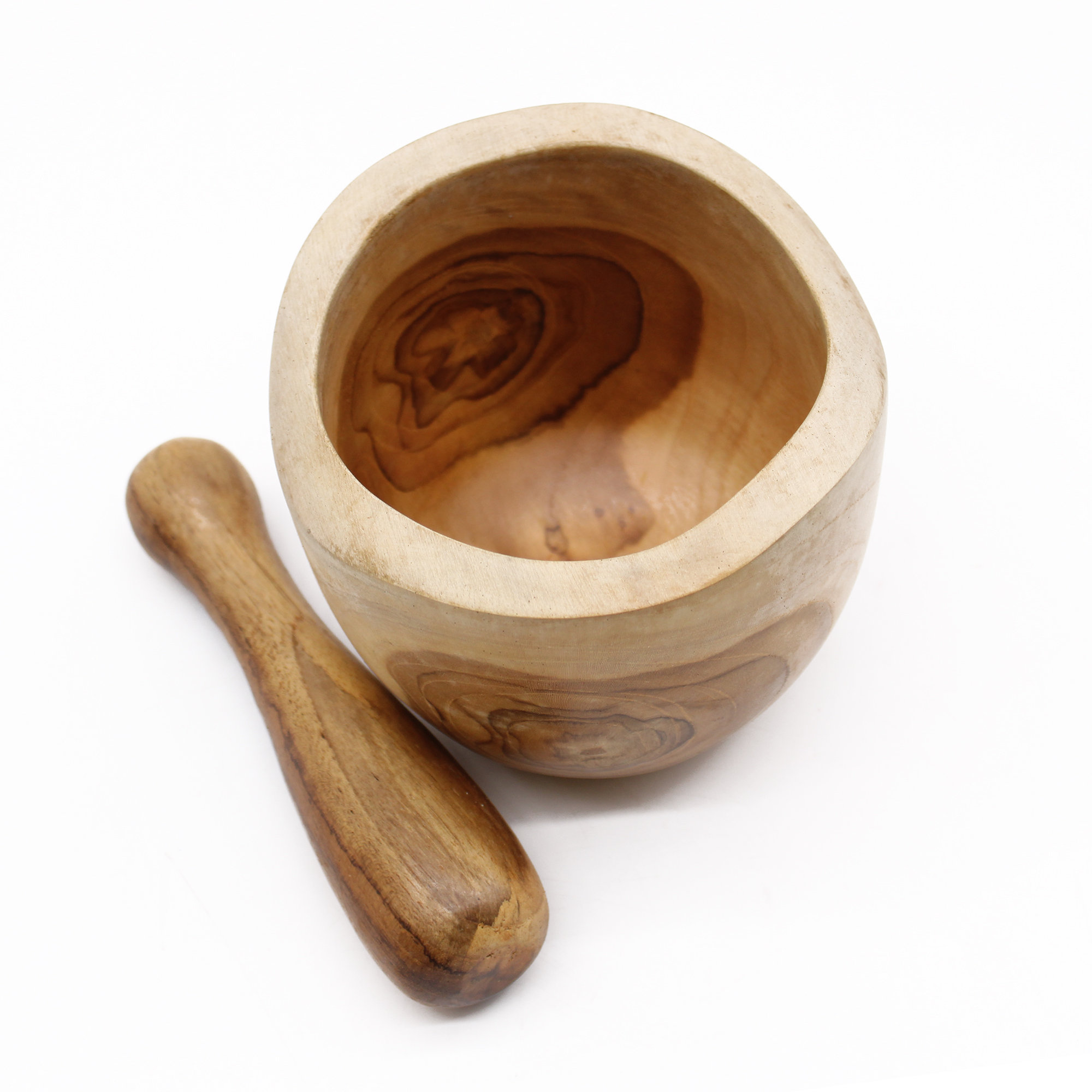 Teak Mortar & Pestle