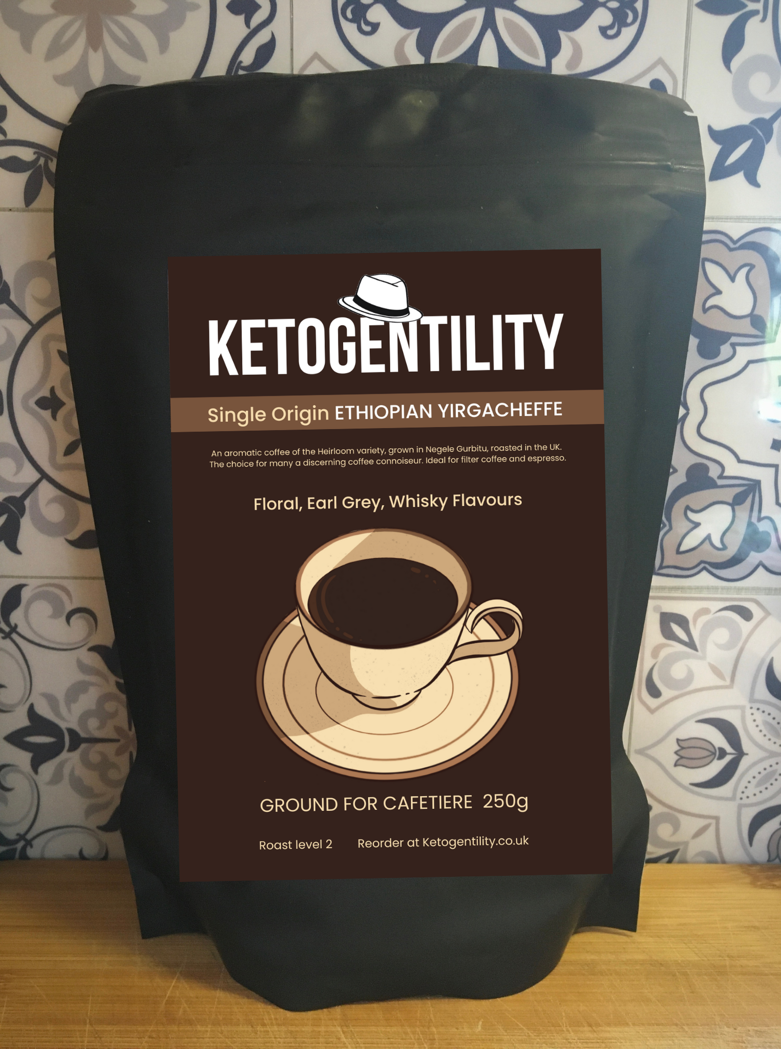 Ketogentility Single Origin Ethiopian Yirgacheffe Coffee