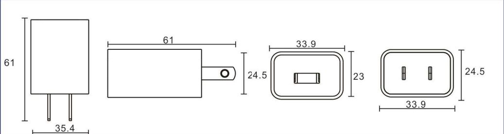 CZH008-8W-US-Direct Plug-in