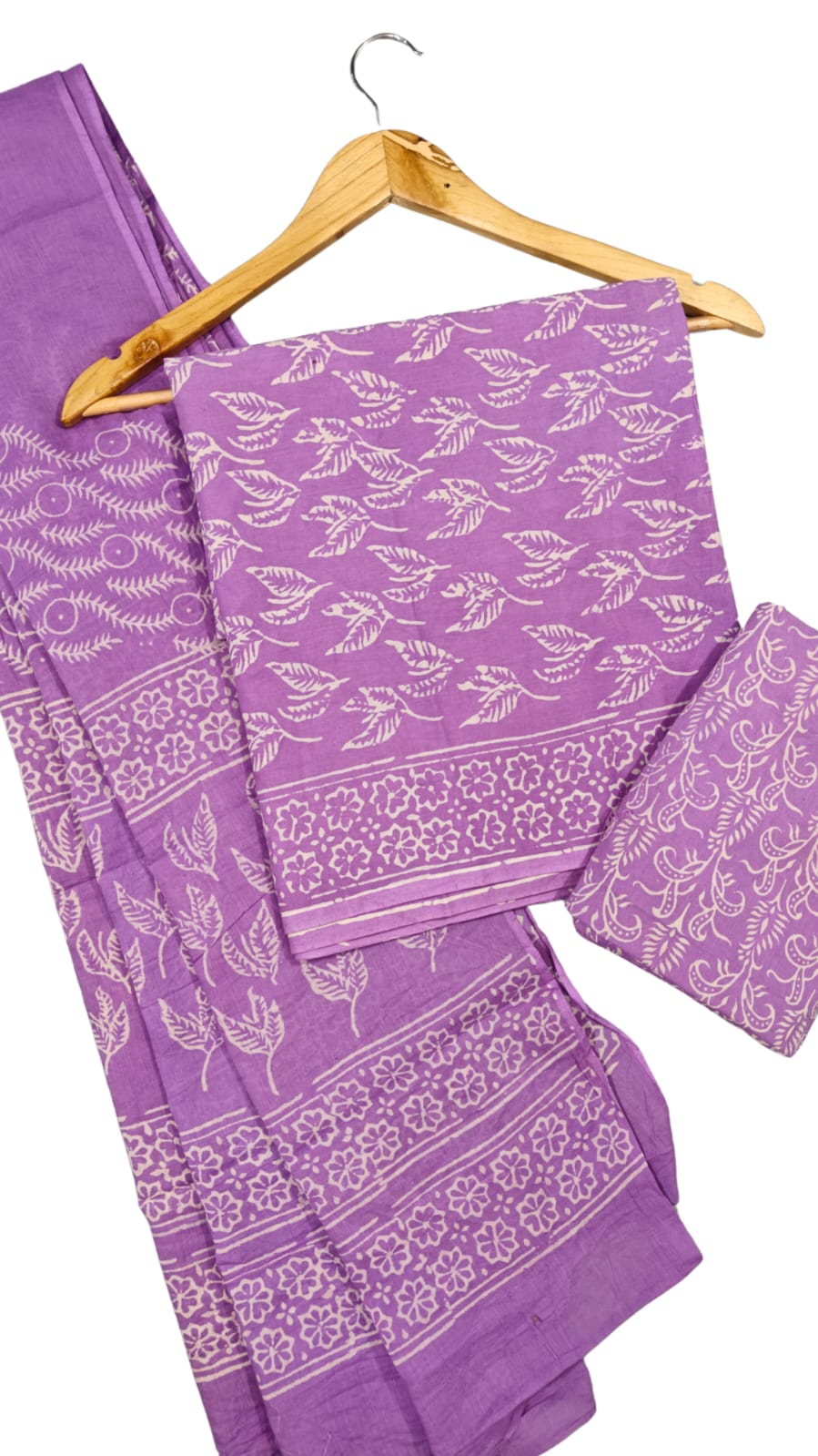 Bagh Print purple Suit