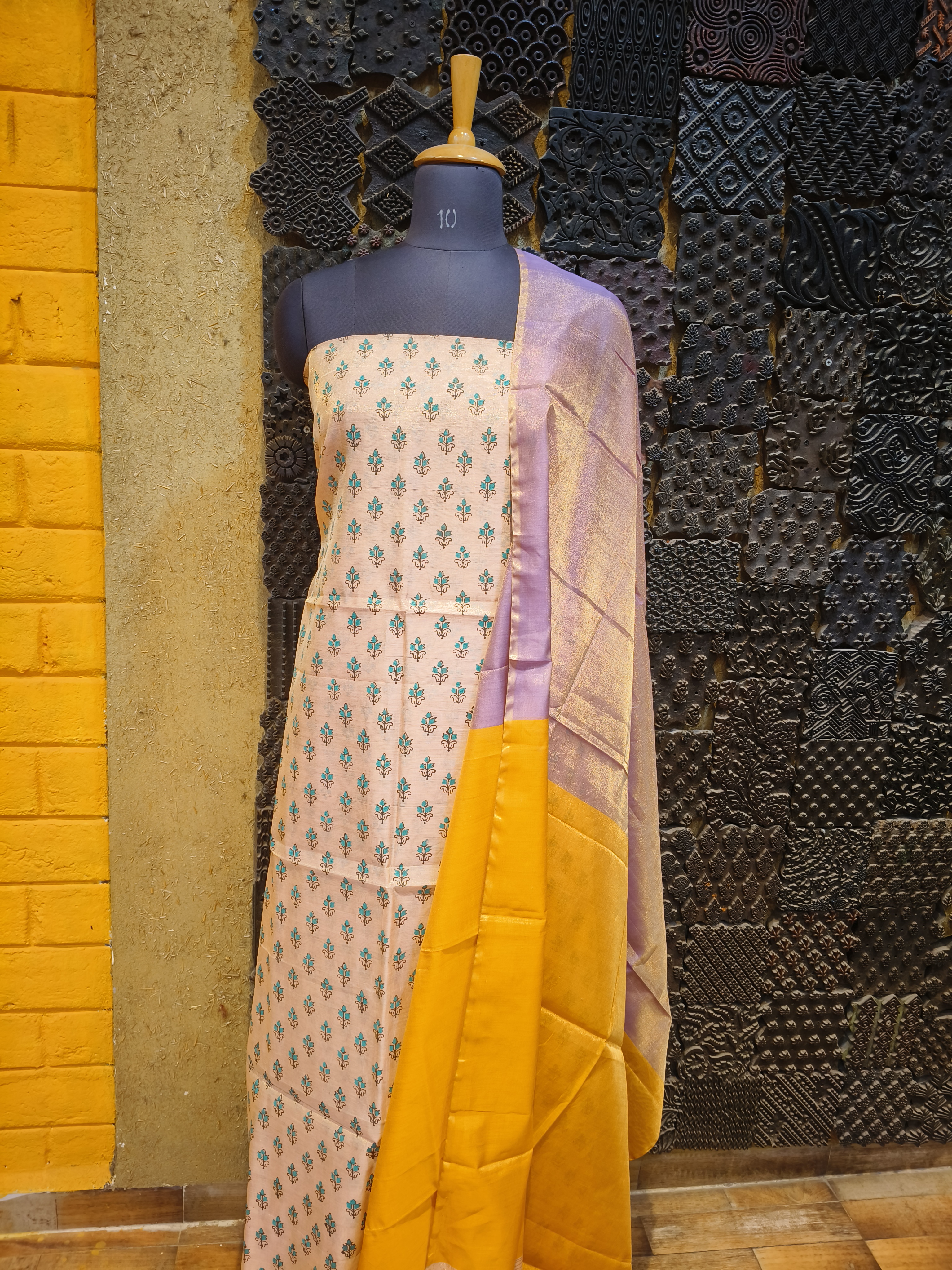 Maheshwari Handloom Suit 