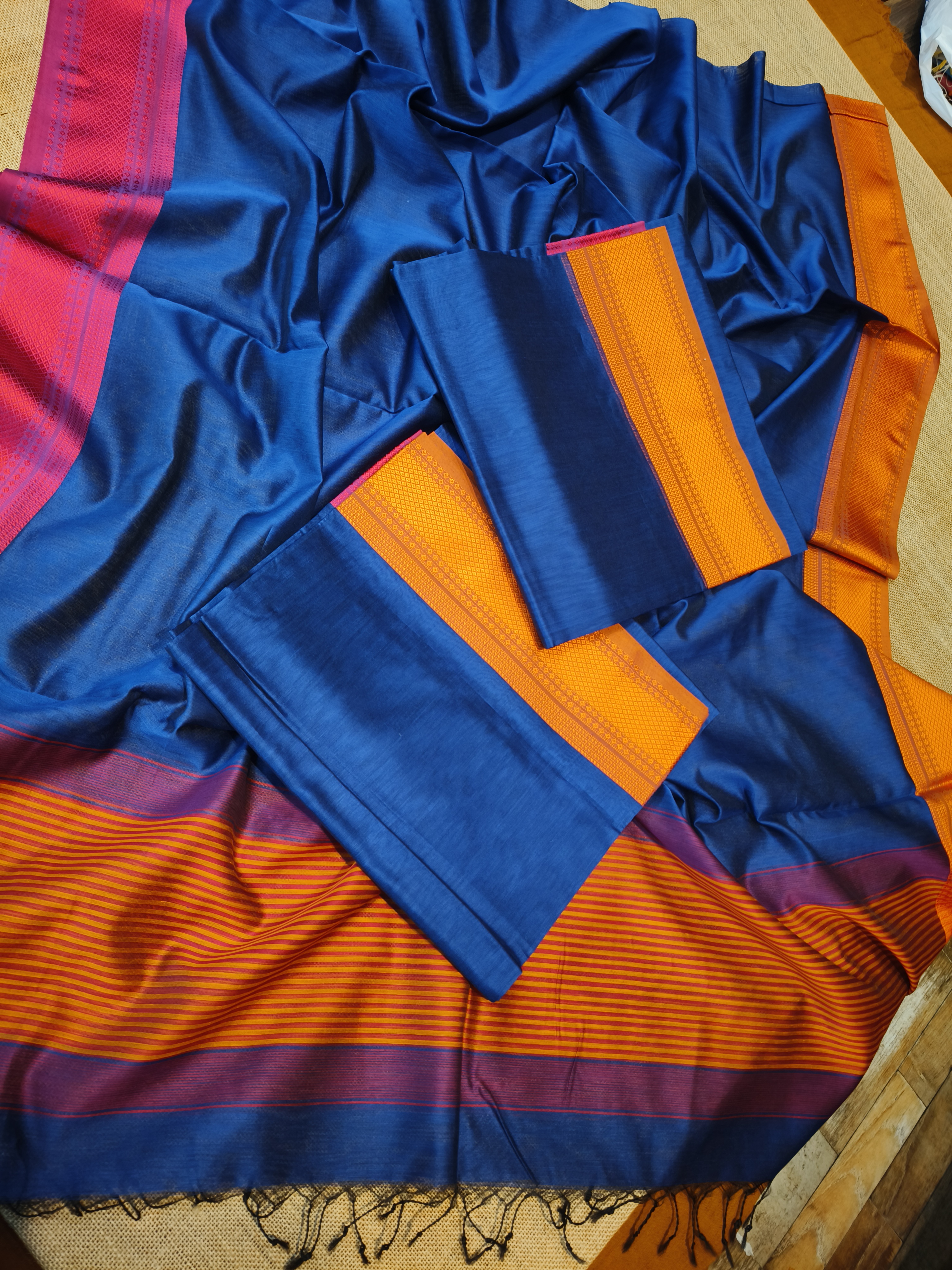 Maheshwari Handloom Suit 