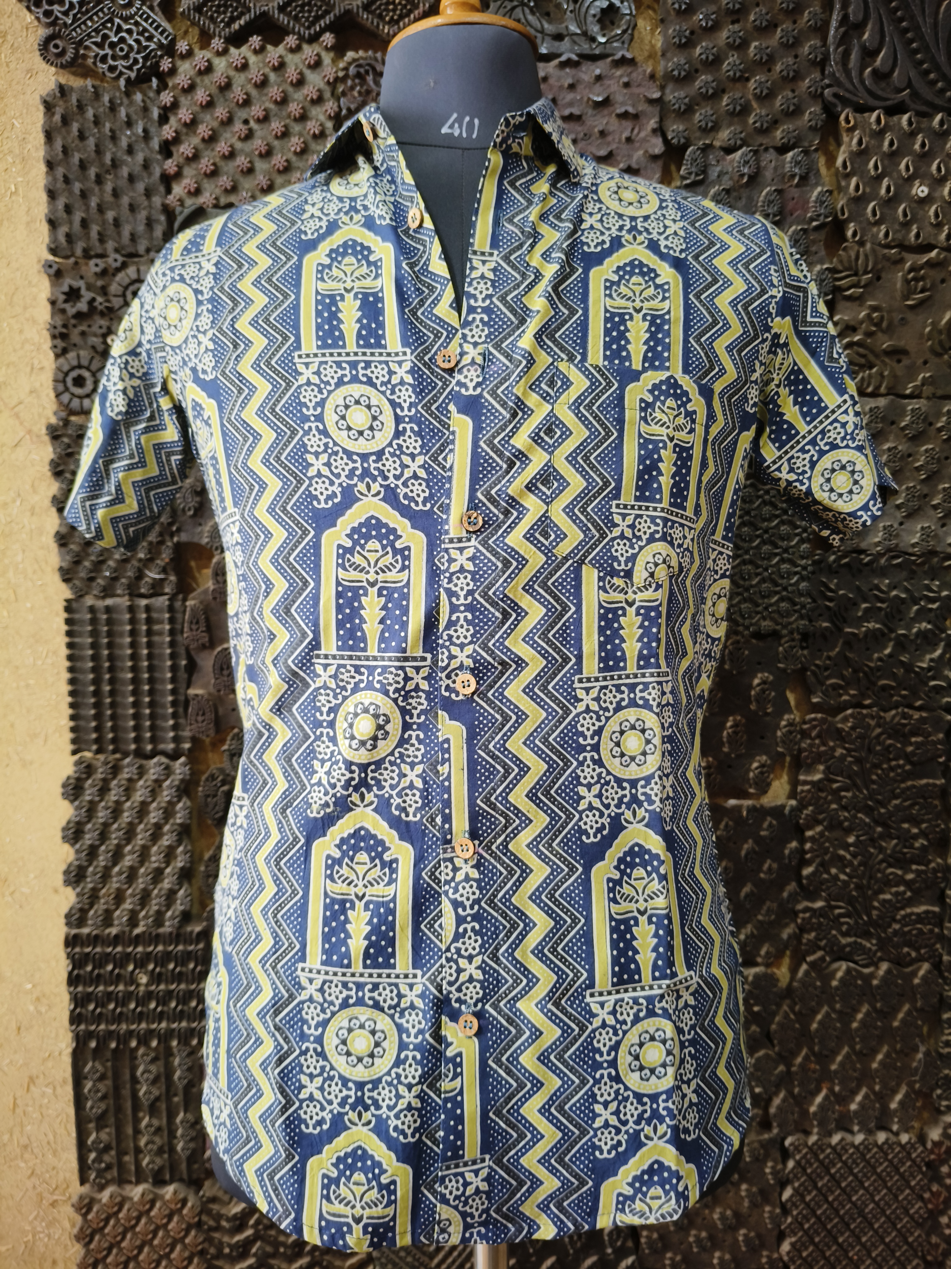 Pure Cotton Mans Shirt