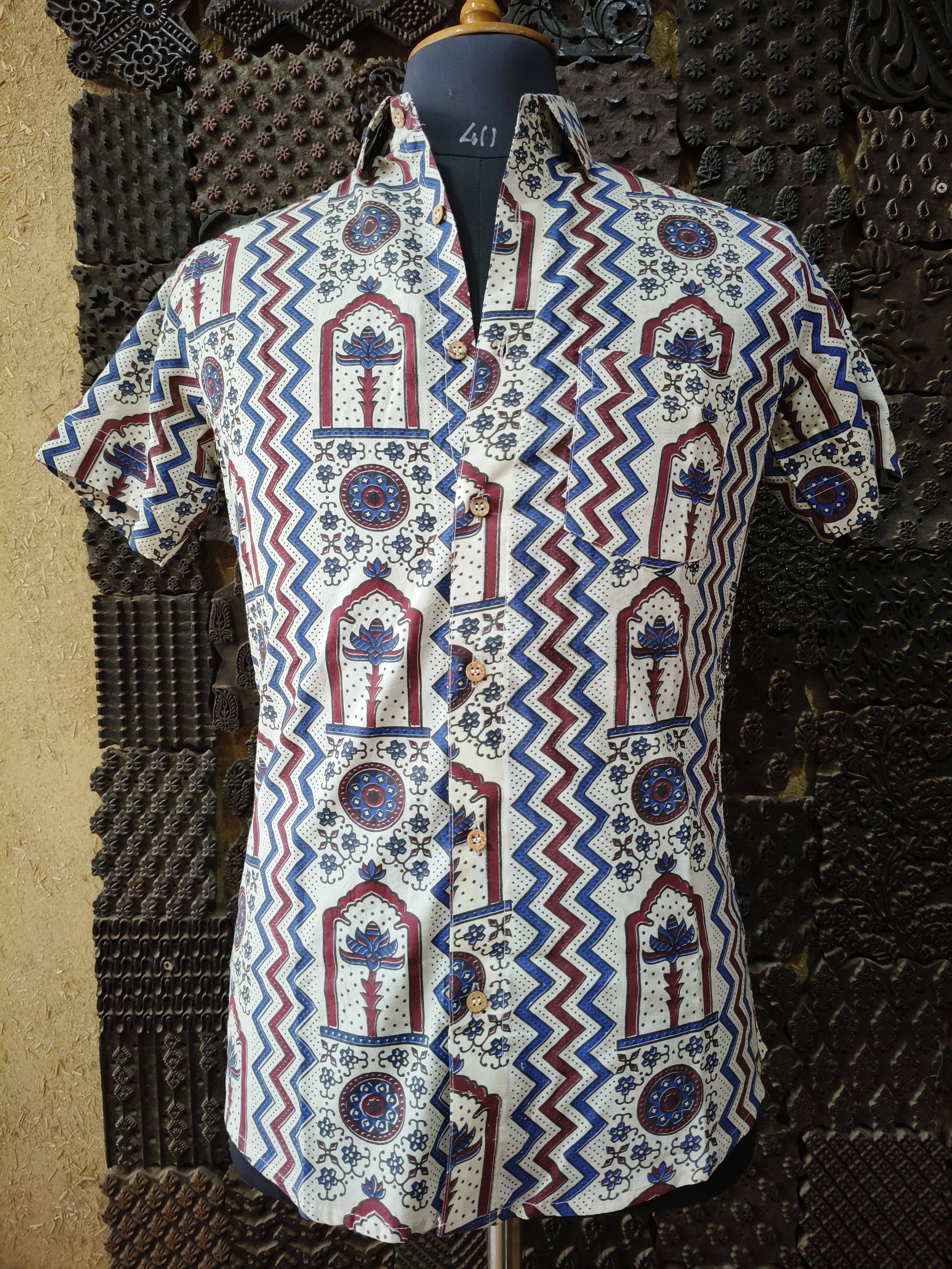 Pure Cotton Mans Shirt