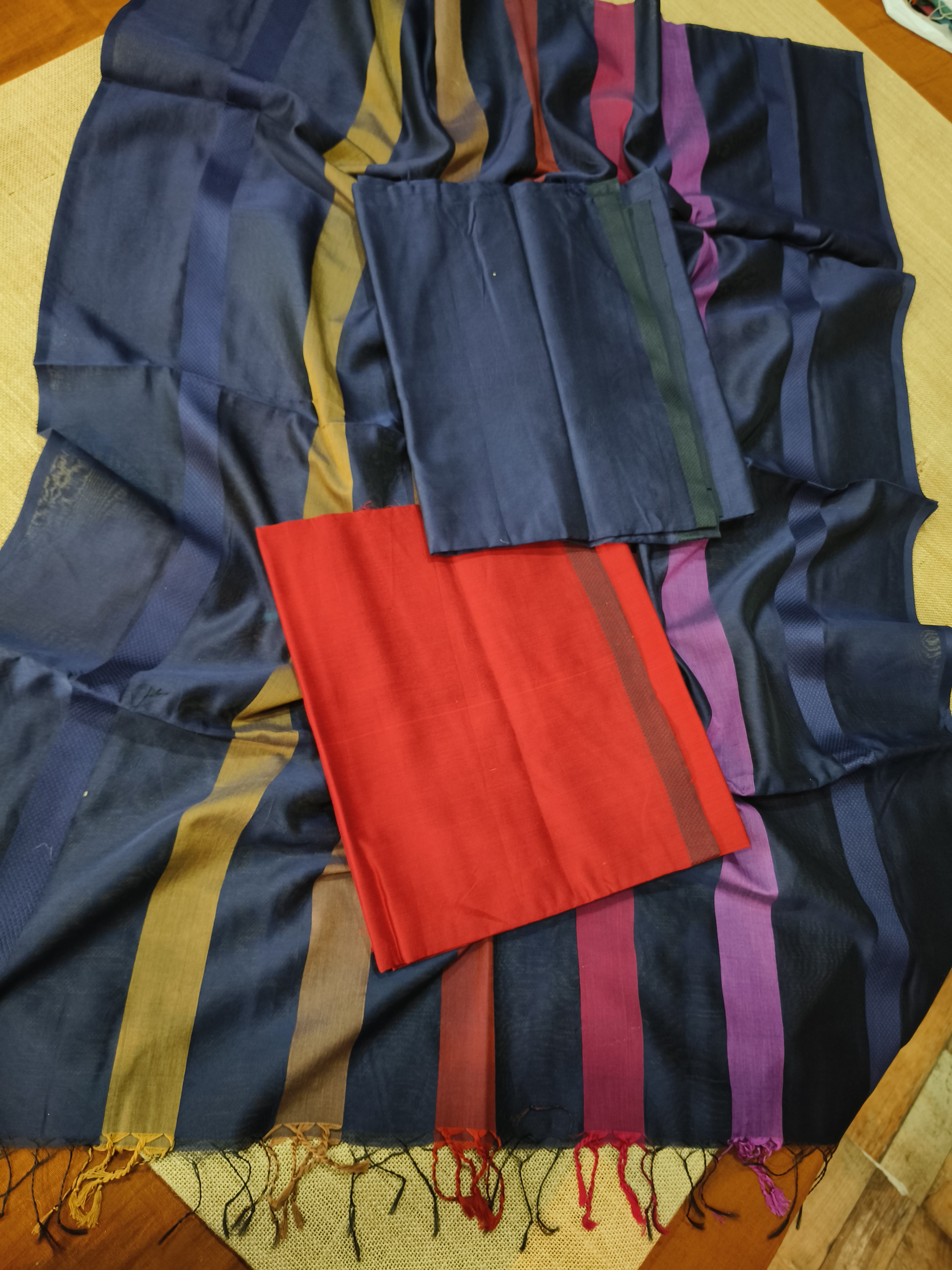 Maheshwari Handloom Suit 