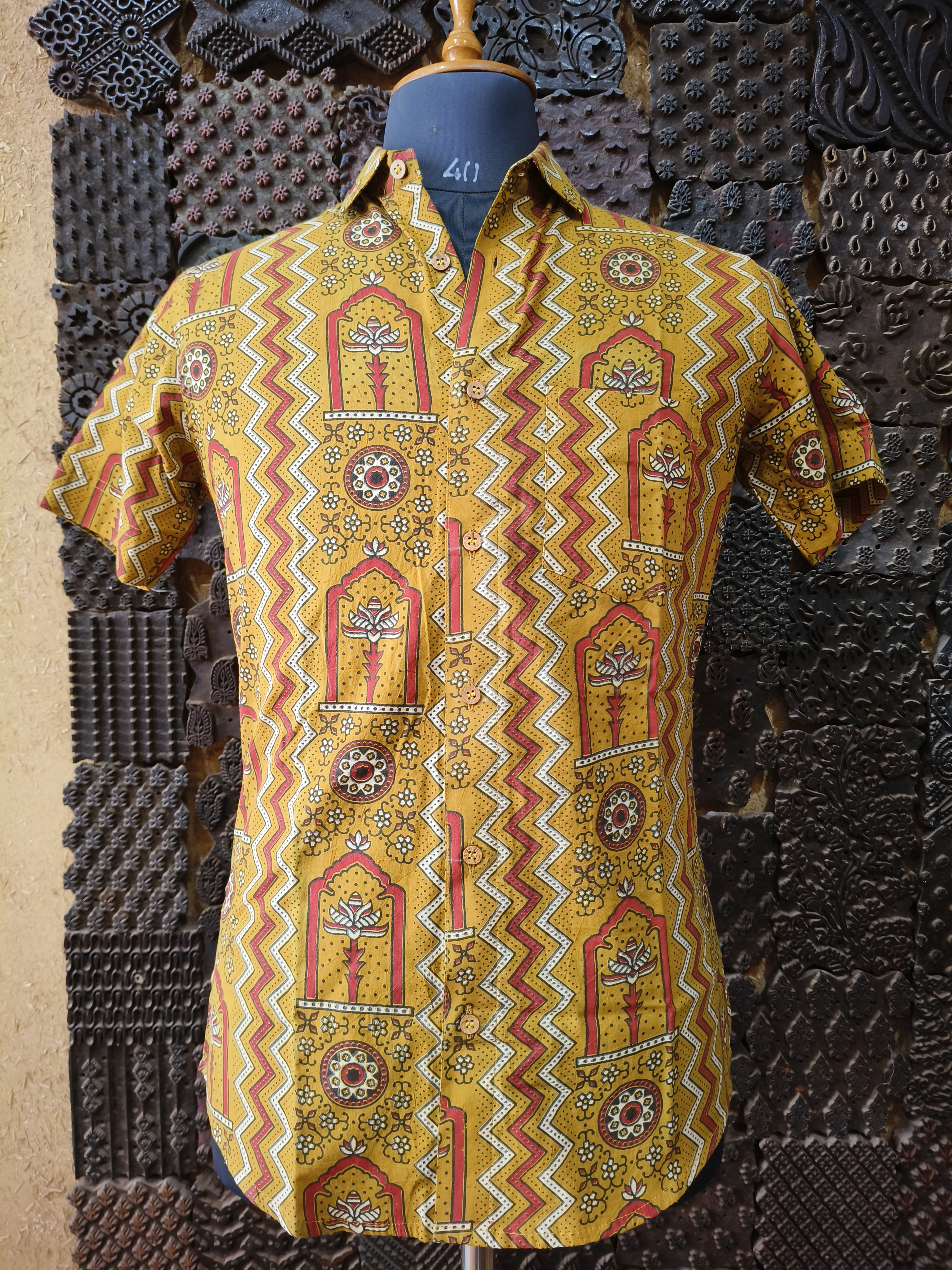 Pure Cotton Mans Shirt