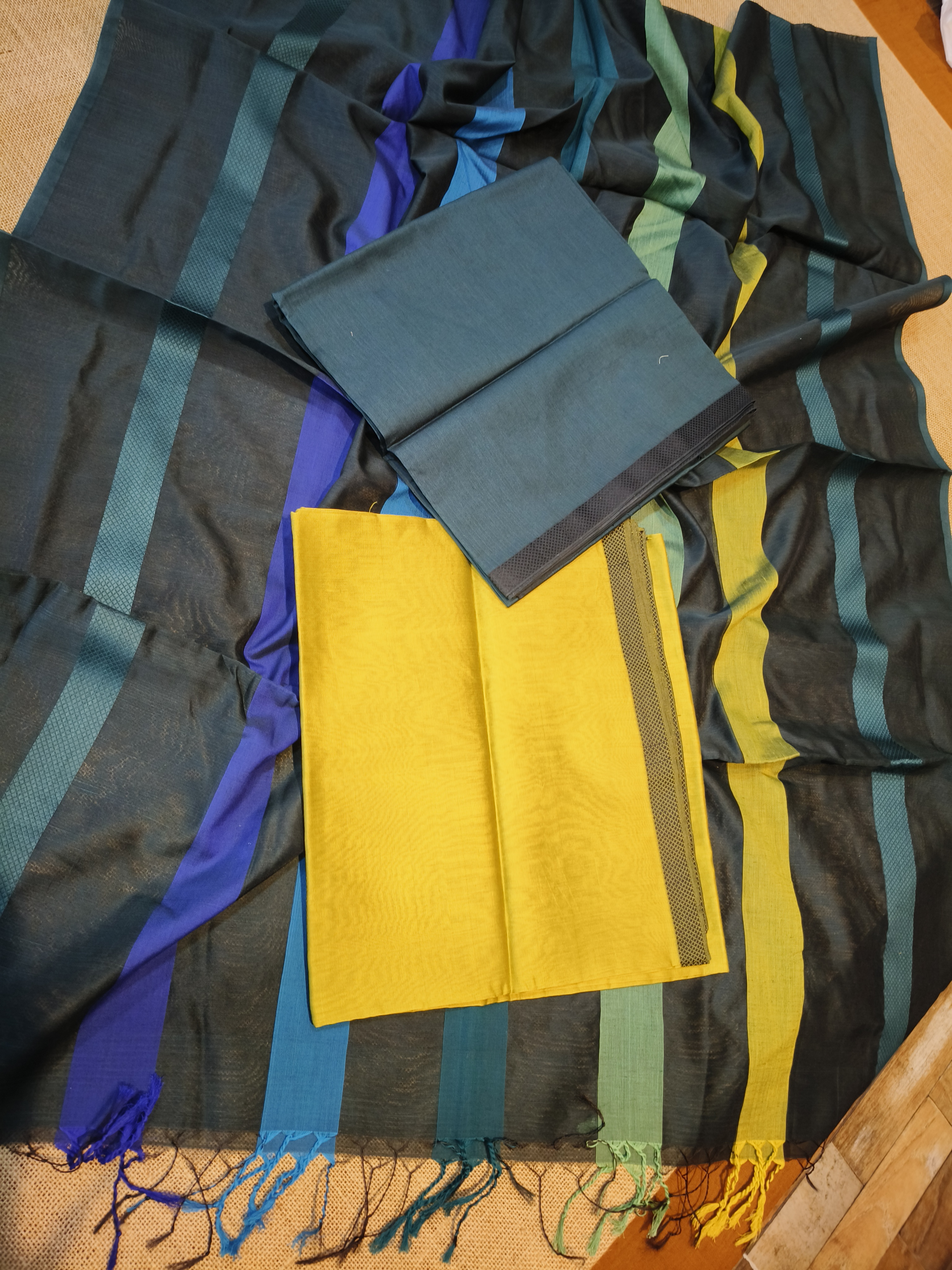 Maheshwari Handloom Suit 