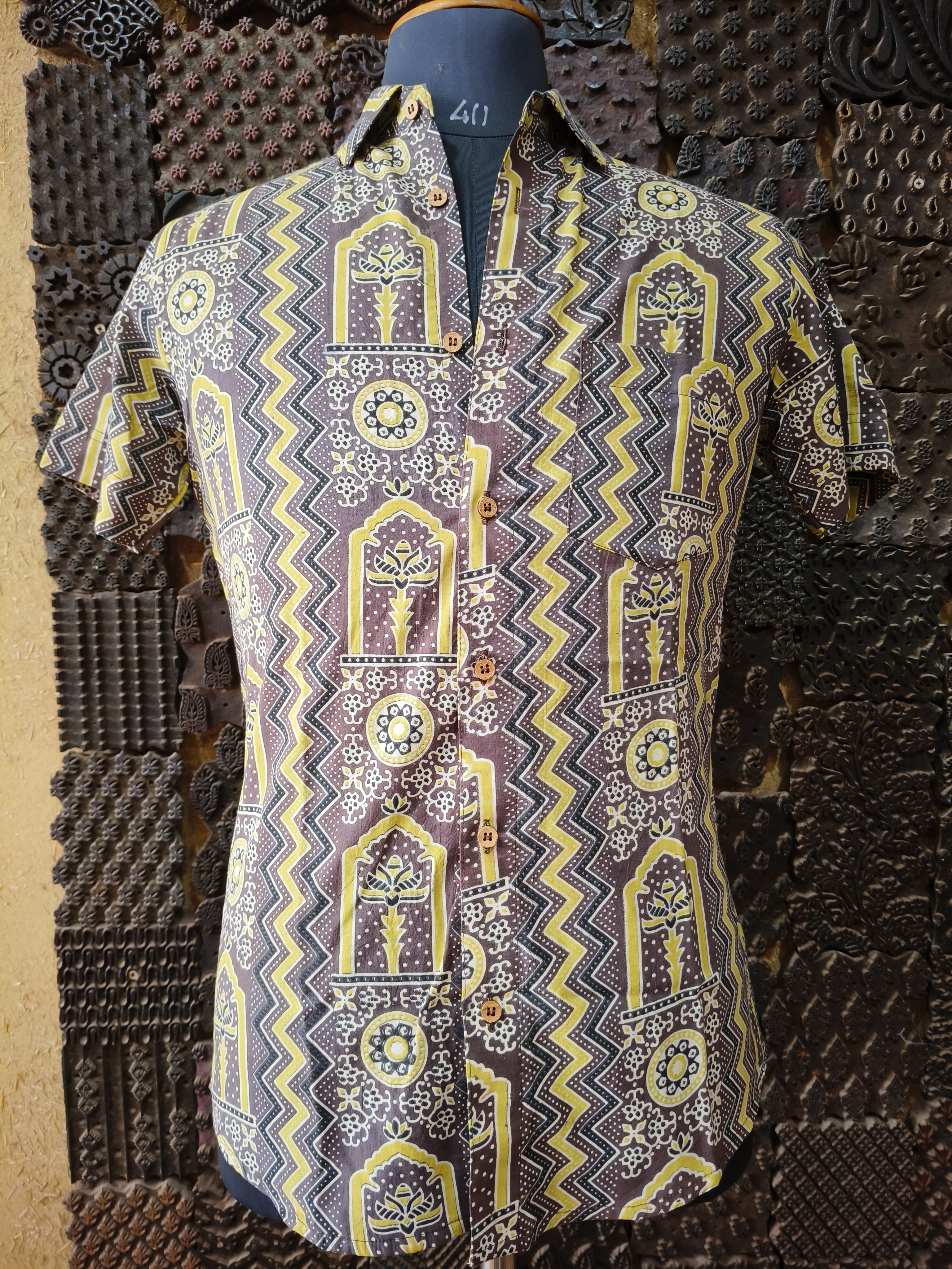 Pure Cotton Mans Shirt