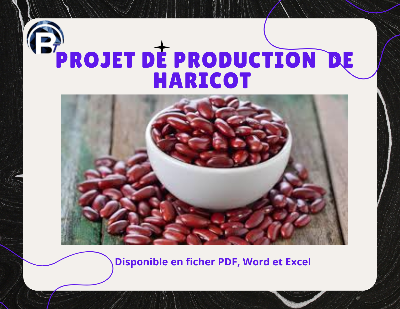 PRODUCTION DE HARICOT 