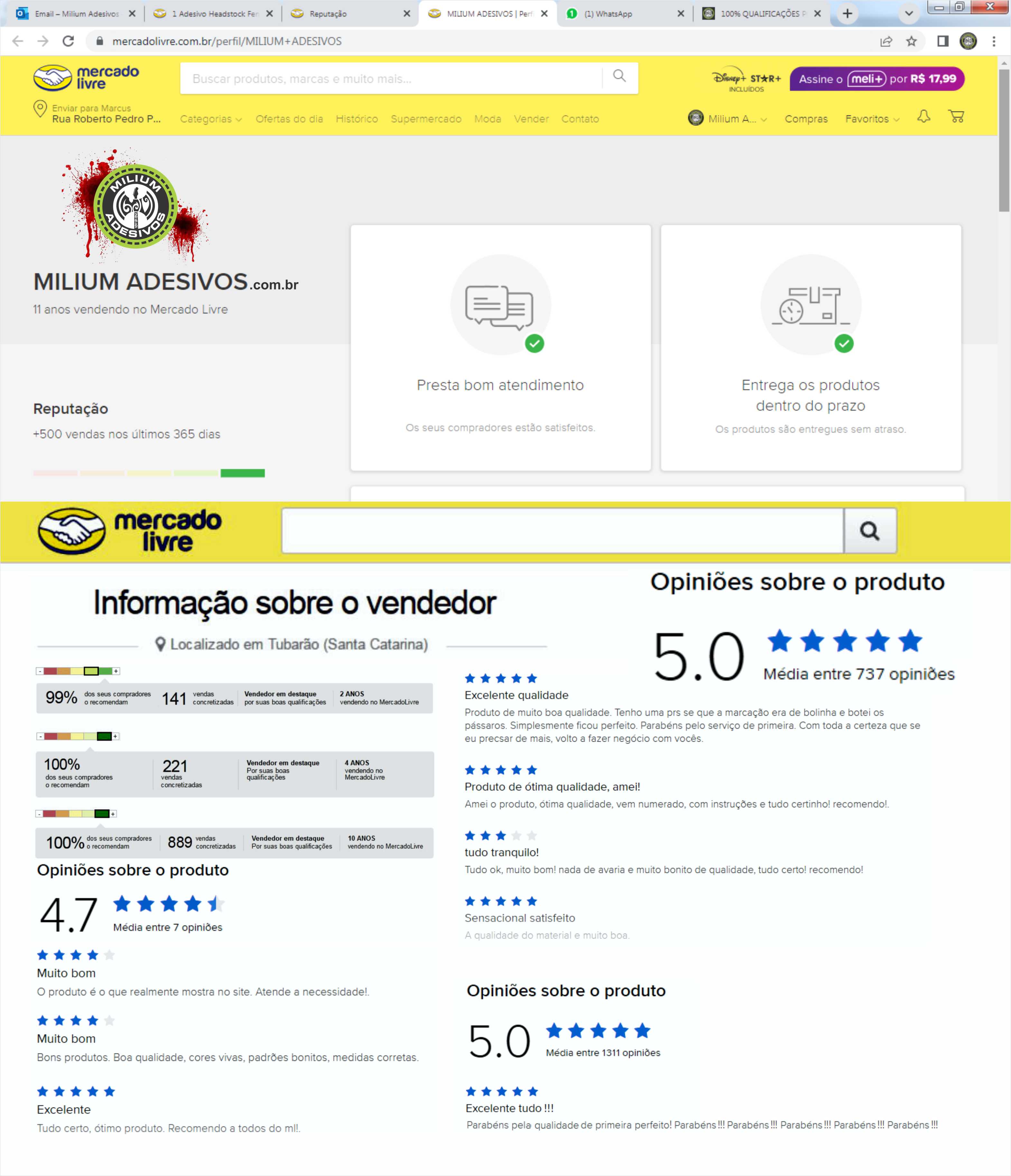 Adesivos Dentes de Tubarão Ibanez