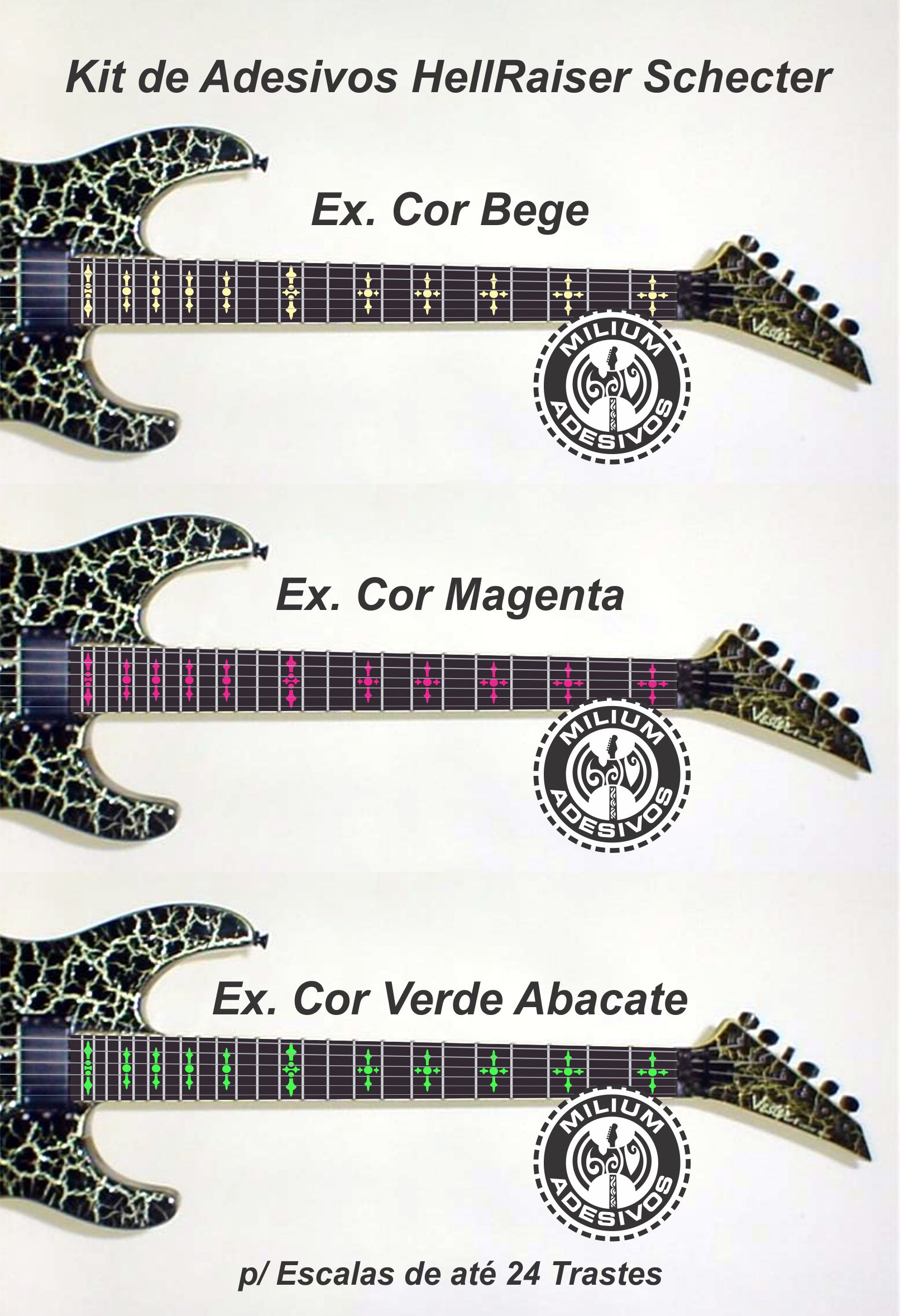 Adesivos Hellraiser LTD 