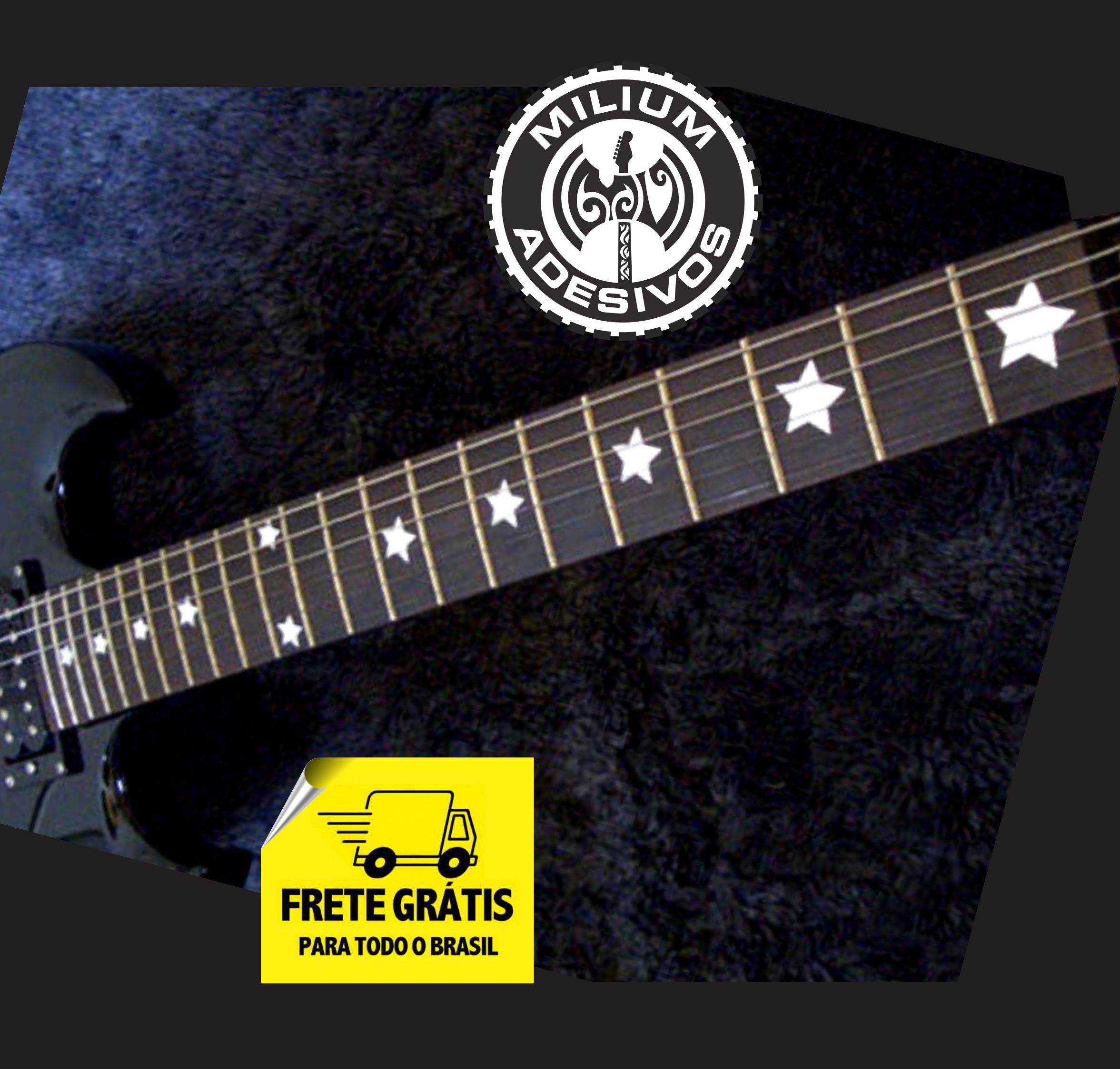 Adesivos Estrelas Fender