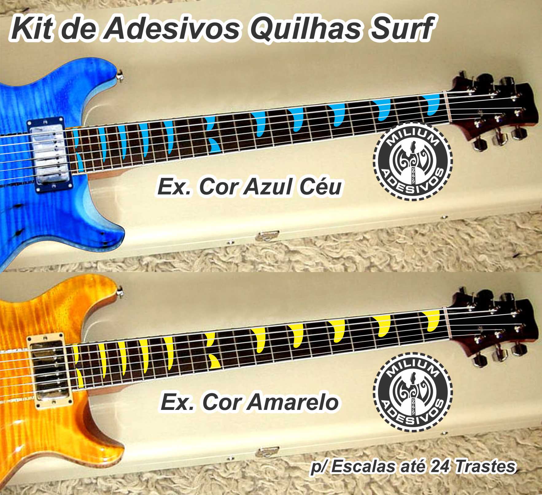 Adesivos Surf Quilhas