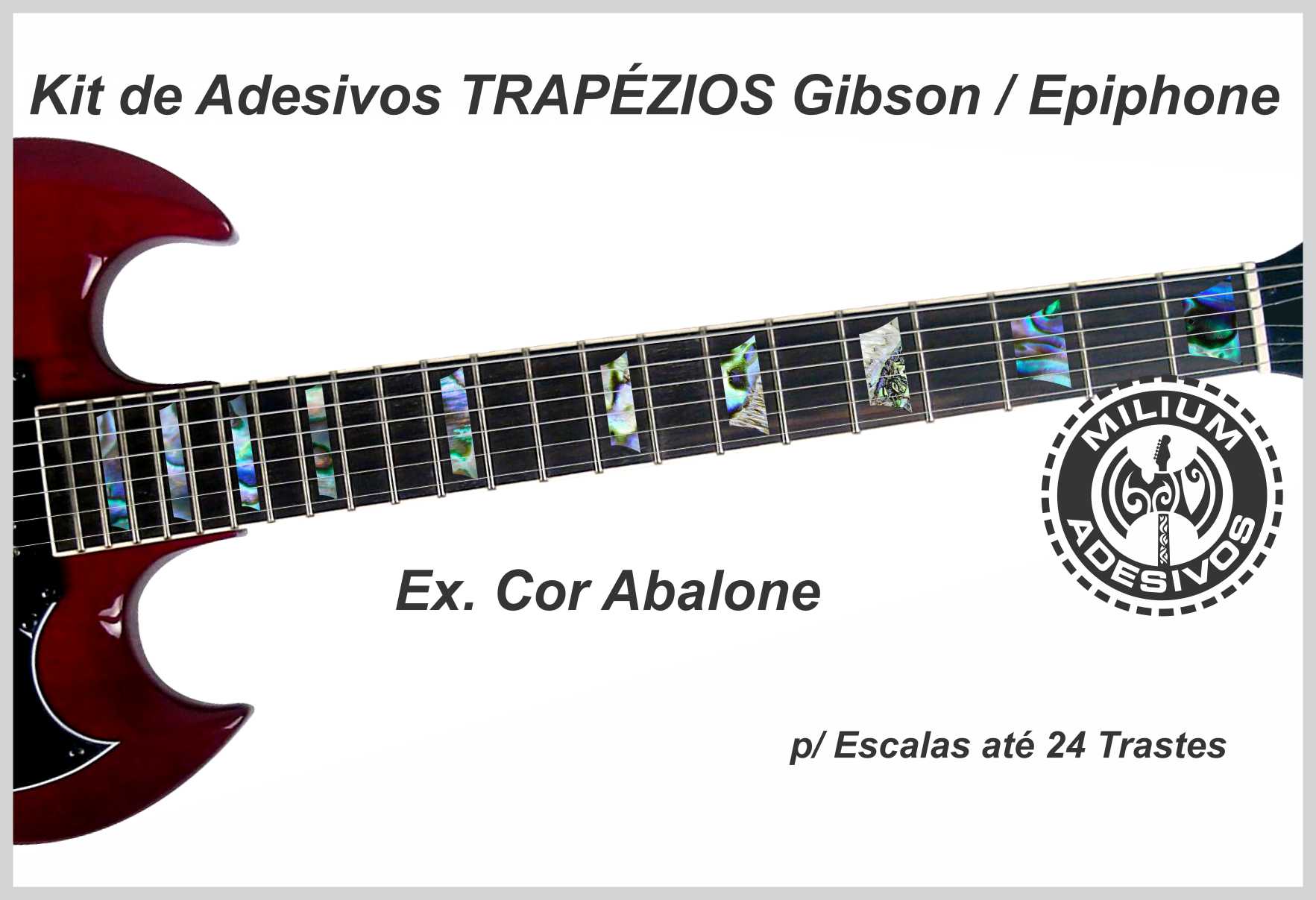 Adesivos Trapézios Epiphone