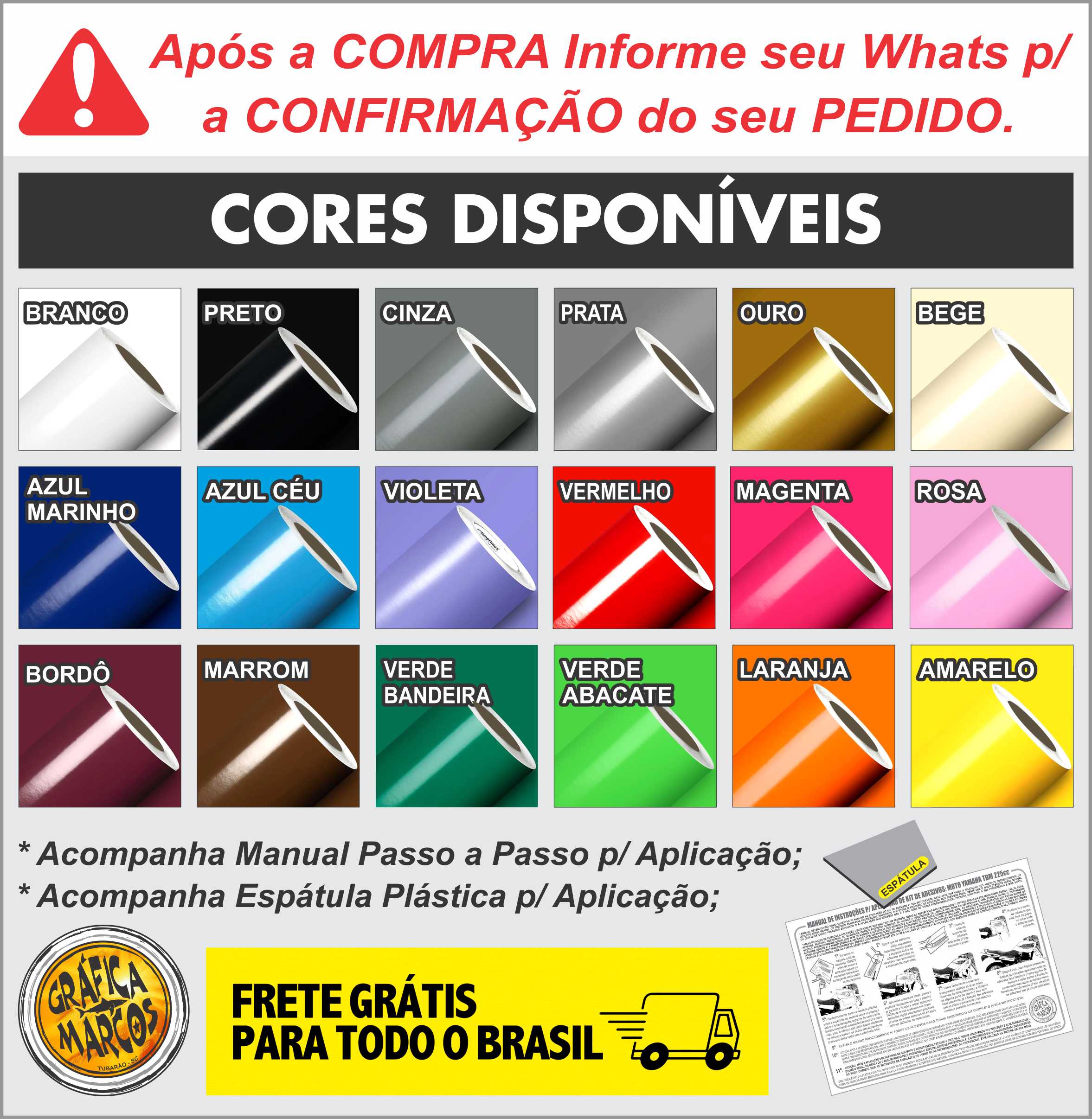 Adesivos Bull KRC-F5_LX - Kit Completo 50cc