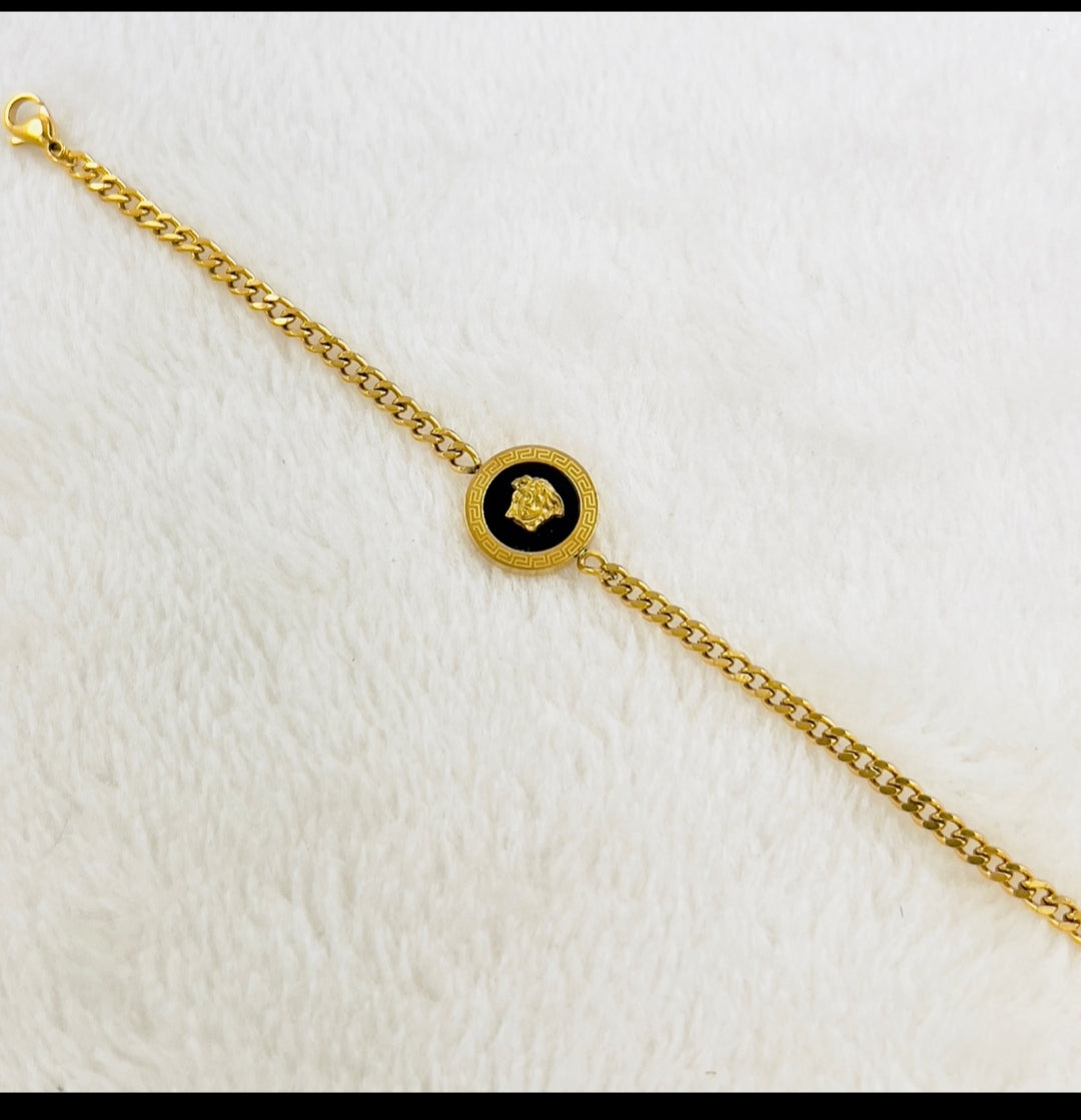 Medusa Face Bracelet