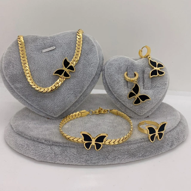 Butterfly Combo Luxury Jewelry Set