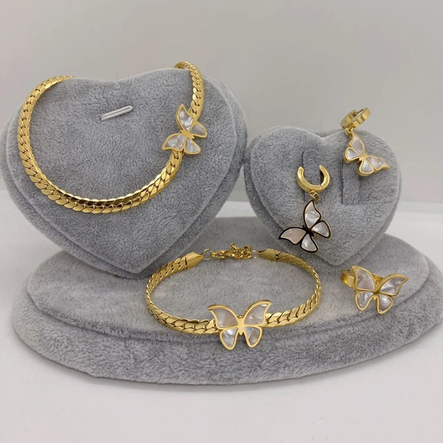 Butterfly Combo Luxury Jewelry Set
