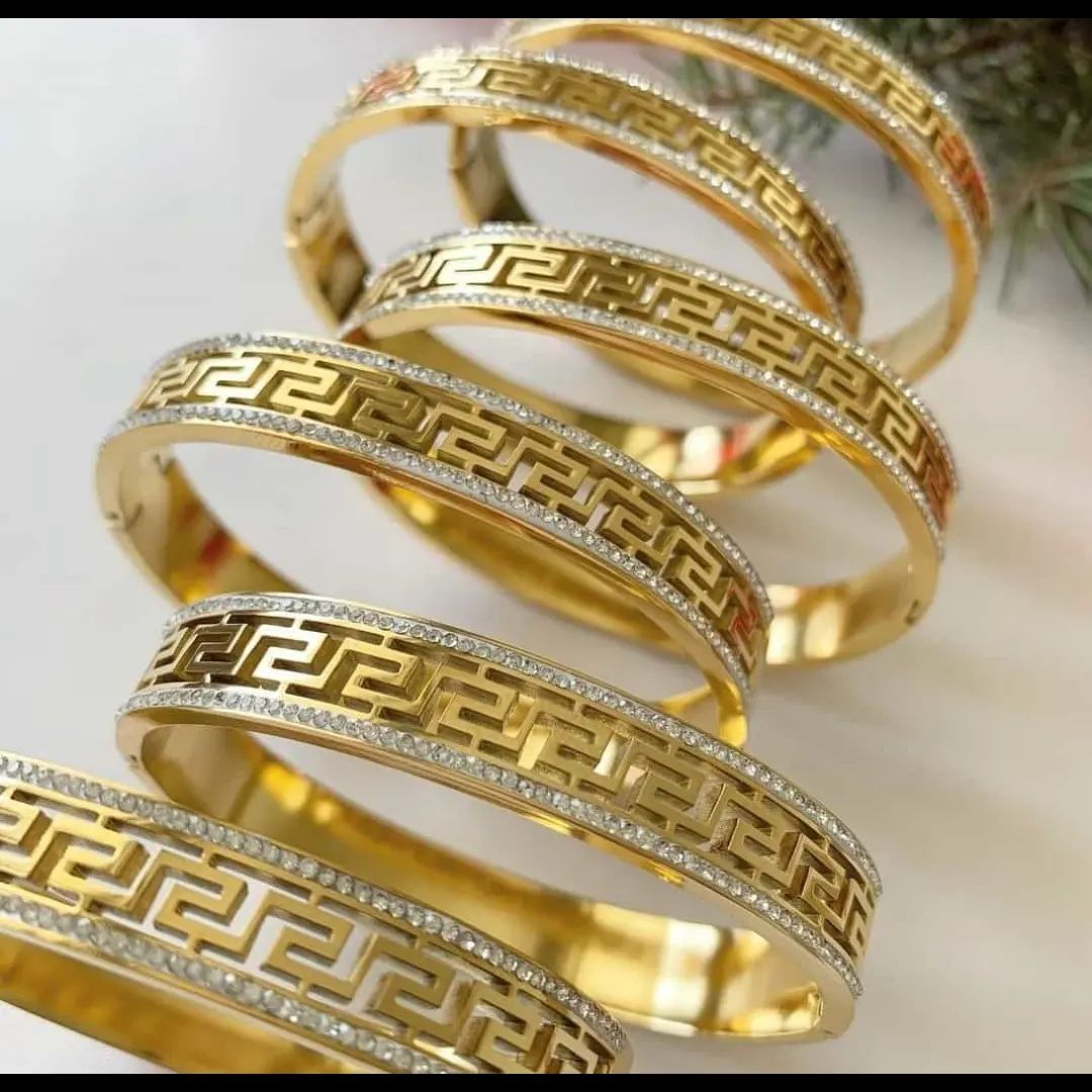 Greek Key Design Bracelet