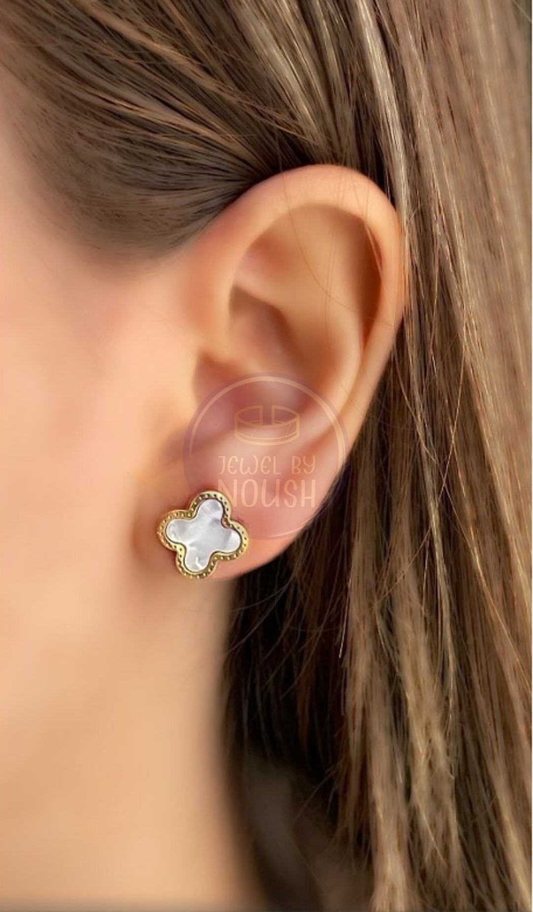Lucky Clover Studs