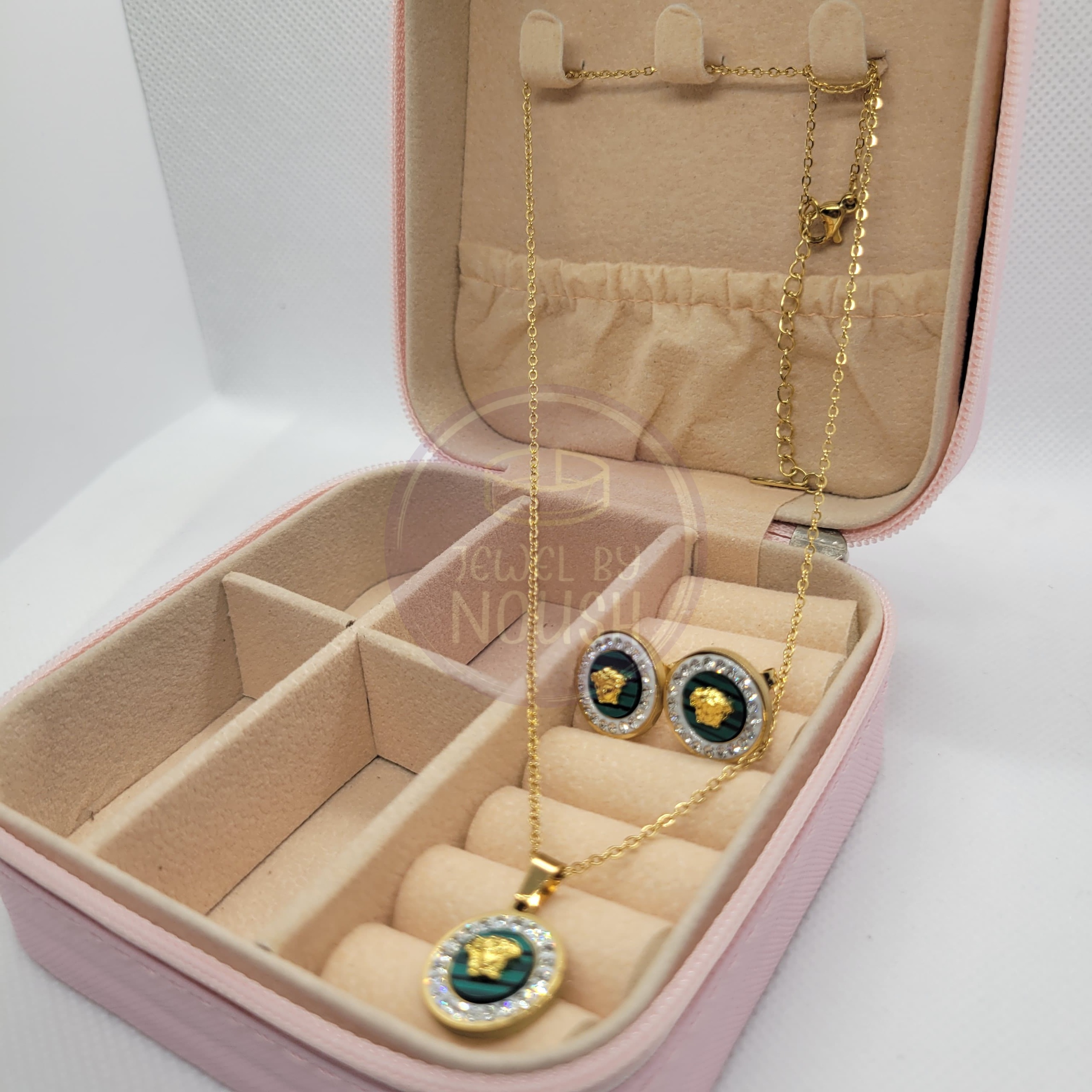 Verdant Radiance Jewelry Set